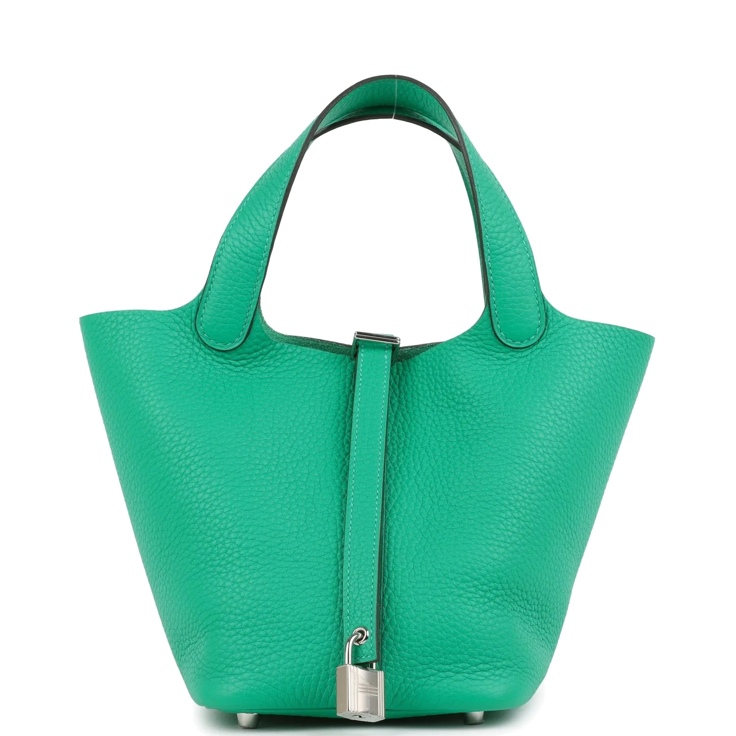 Hermes Picotin Lock 18 Menthe Clemence Palladium Hardware — фото 2