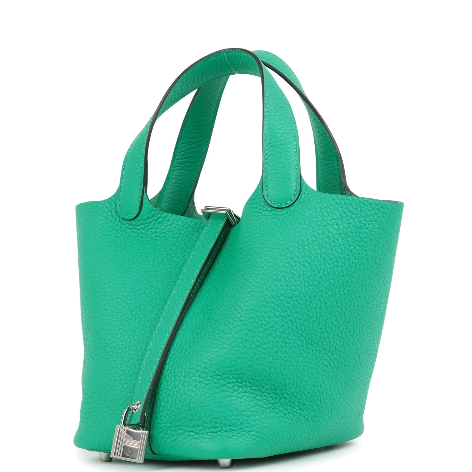 Hermes Picotin Lock 18 Menthe Clemence Palladium Hardware — фото 6