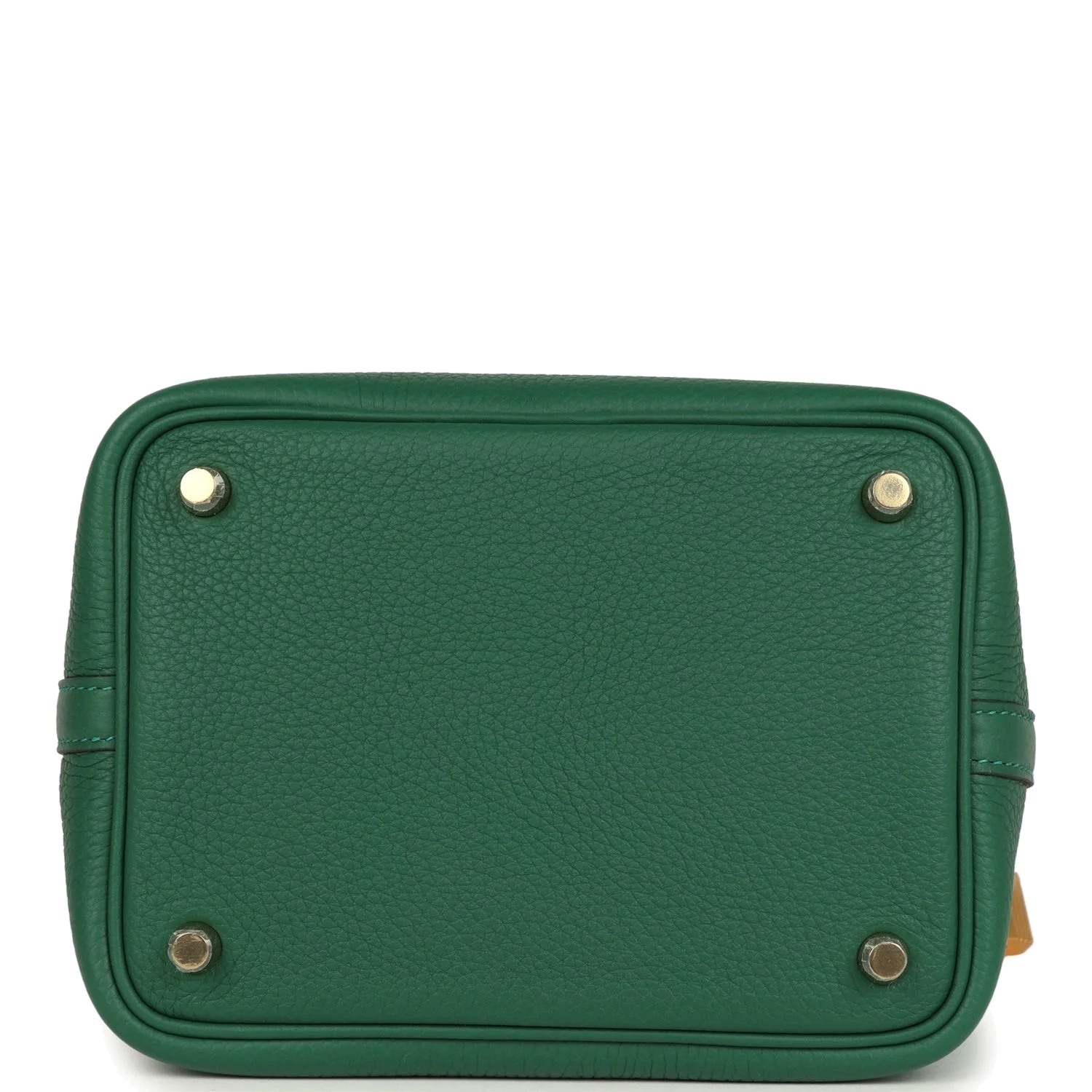 Hermes Picotin Lock 18 Eclat Vert Moyen Clemence and Vert Peppermint Swift Gold Hardware — фото 7