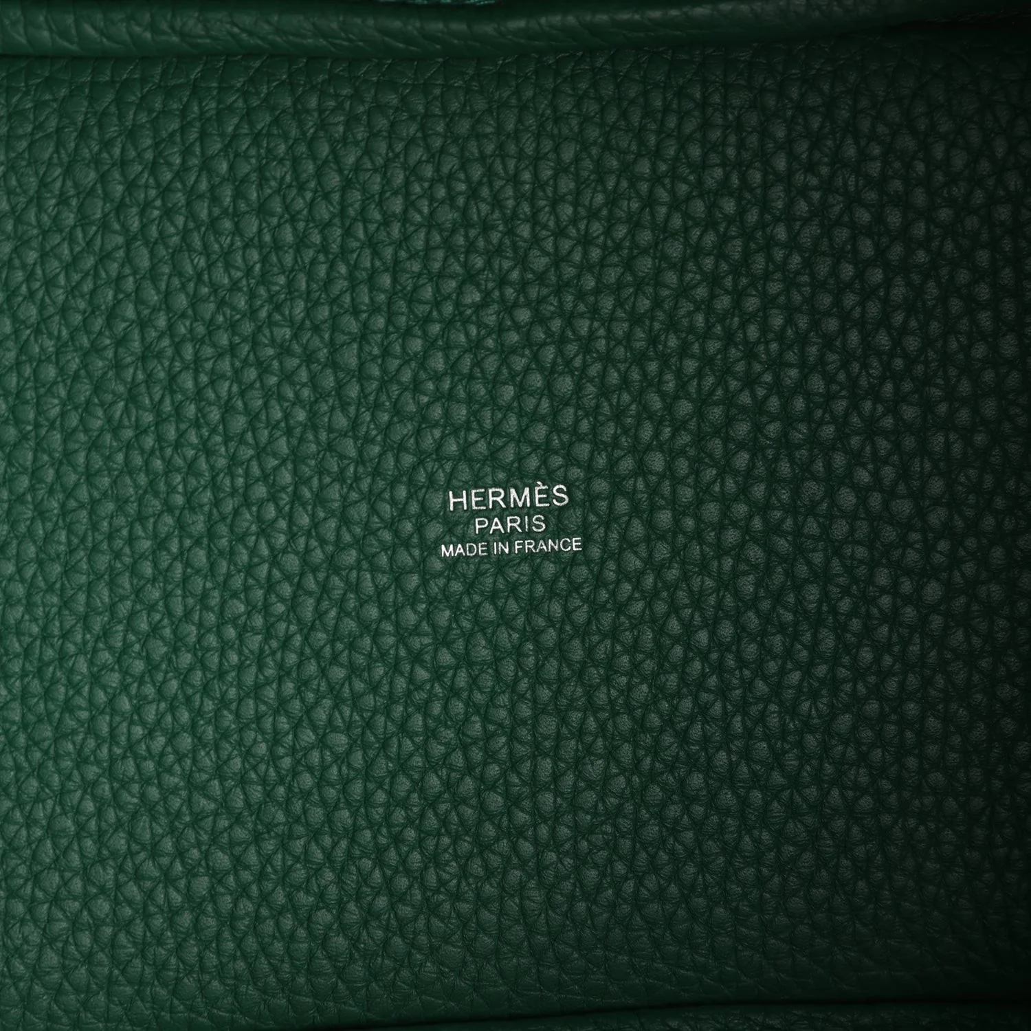 Hermes Picotin Lock 18 Vert Moyen Clemence Palladium Hardware — фото 8