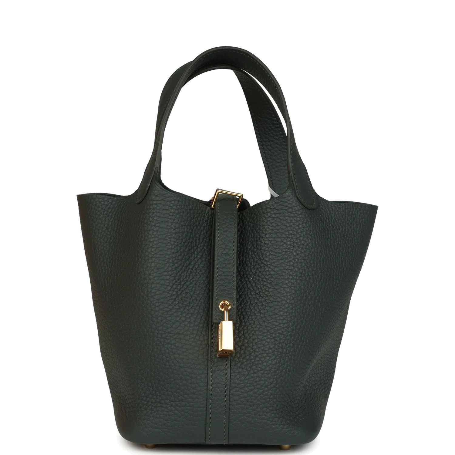 Hermes Picotin Lock 18 Vert Mangrove Clemence Gold Hardware — фото 2