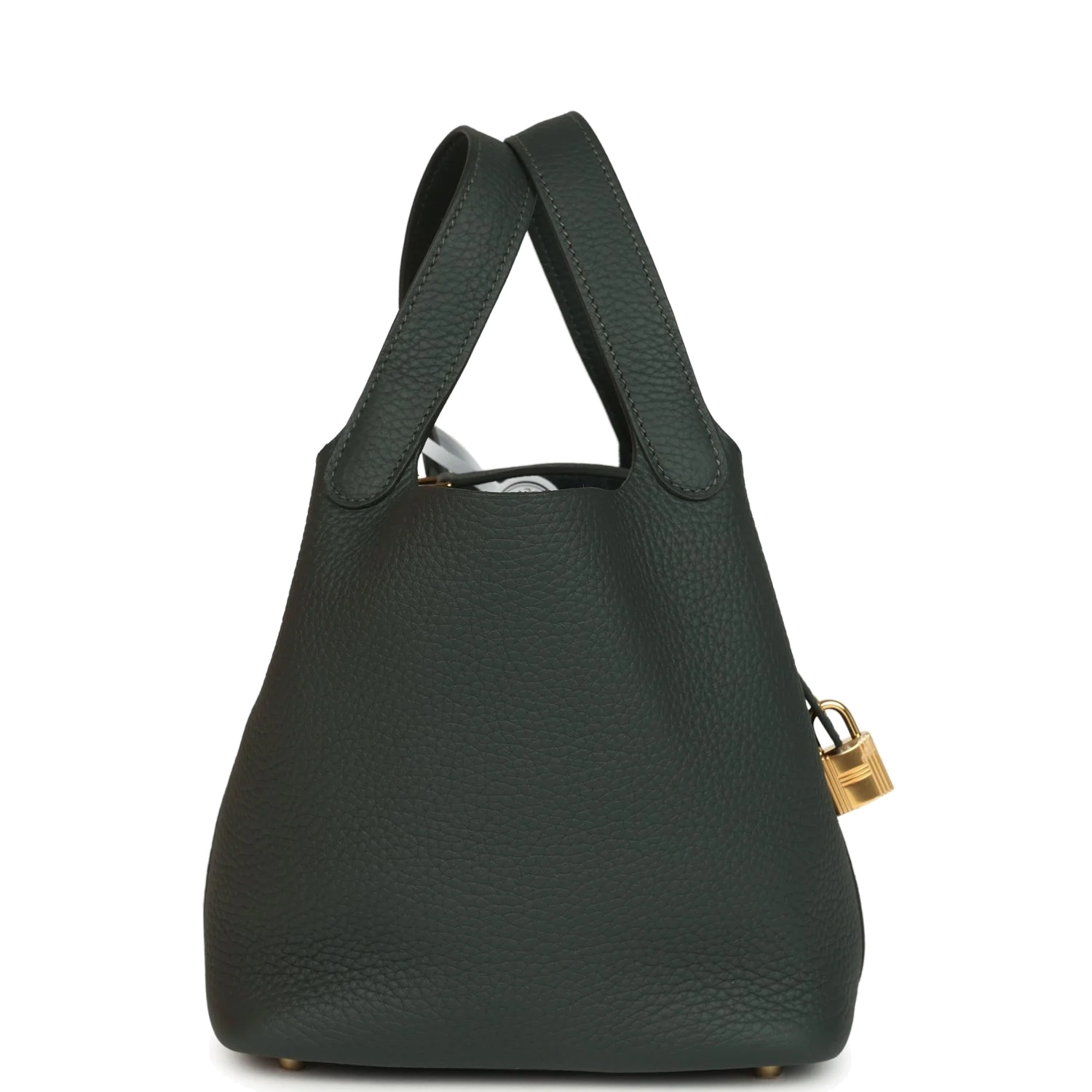 Hermes Picotin Lock 18 Vert Mangrove Clemence Gold Hardware — фото 4