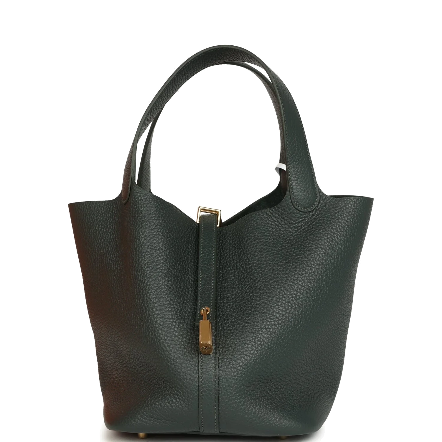 Hermes Picotin Lock 22 Vert Mangrove Clemence Gold Hardware — фото 1