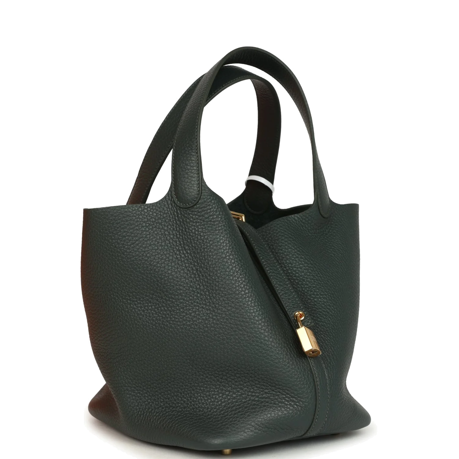 Hermes Picotin Lock 22 Vert Mangrove Clemence Gold Hardware — фото 3