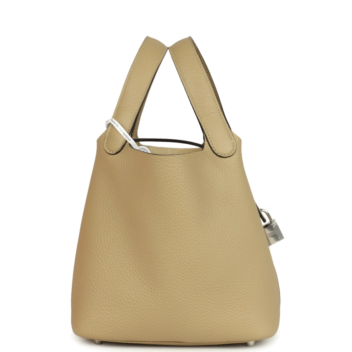 Hermes Picotin Lock 18 Trench Clemence Palladium Hardware — фото 4