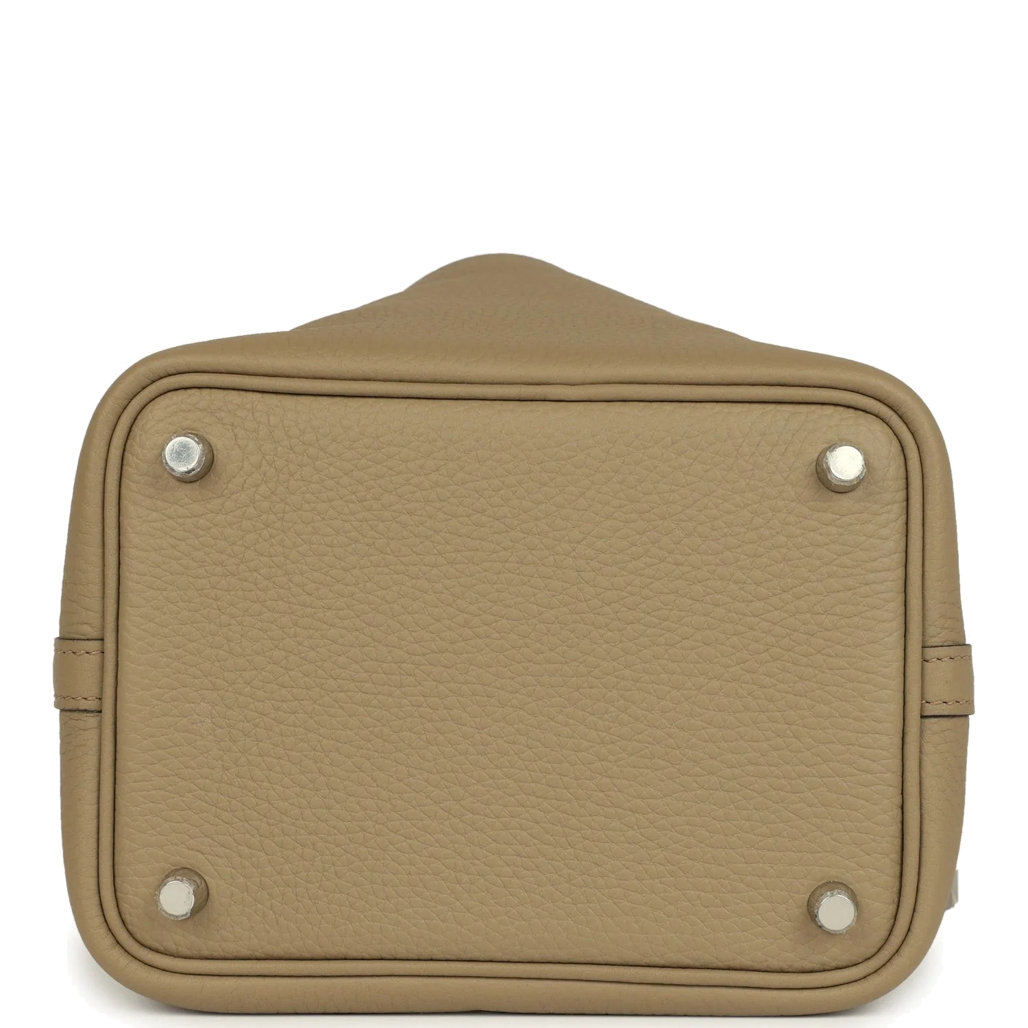 Hermes Picotin Lock 18 Beige Marfa Clemence Palladium Hardware — фото 7