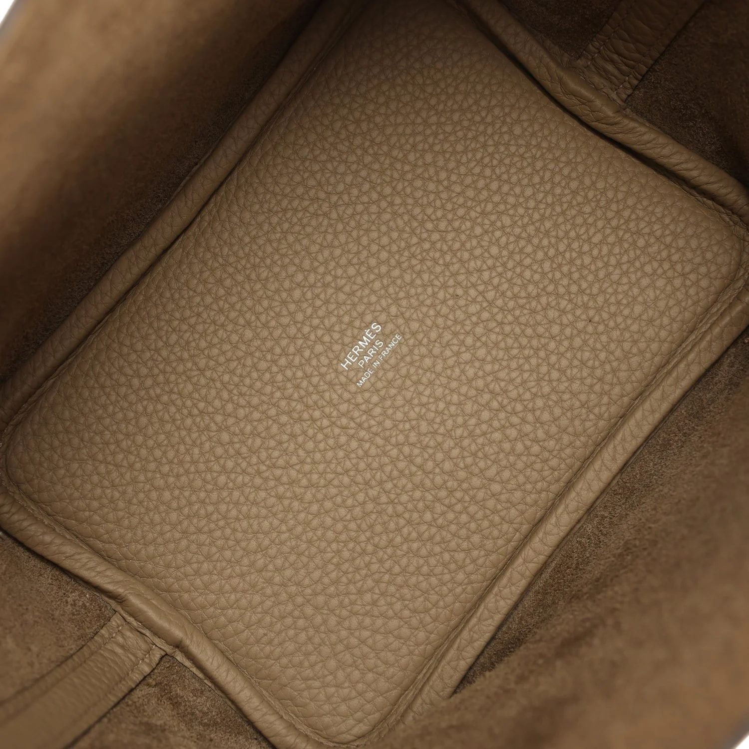 Hermes Picotin Lock 18 Beige Marfa Clemence Palladium Hardware — фото 8