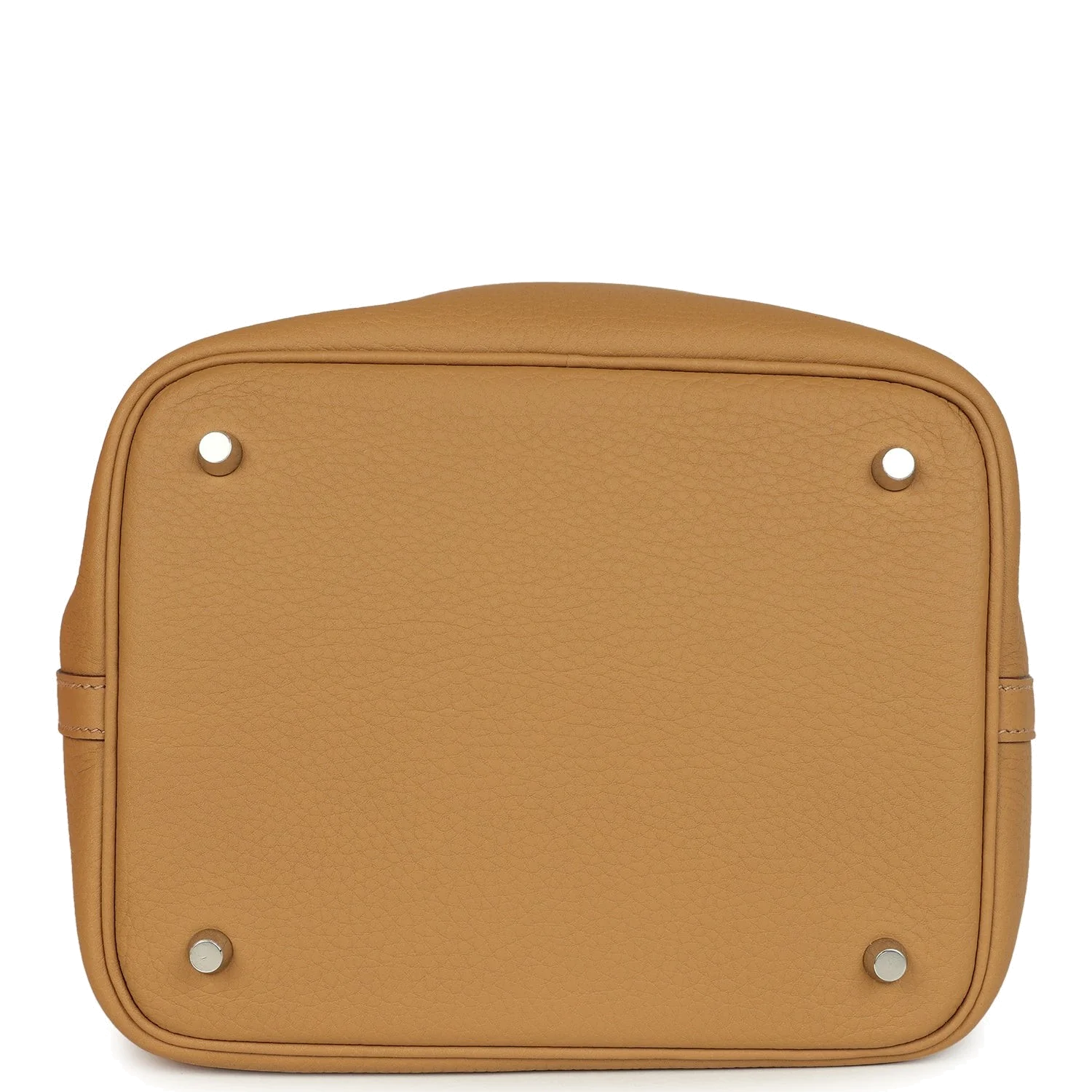 Hermes Picotin Lock 22 Biscuit Clemence Palladium Hardware — фото 7