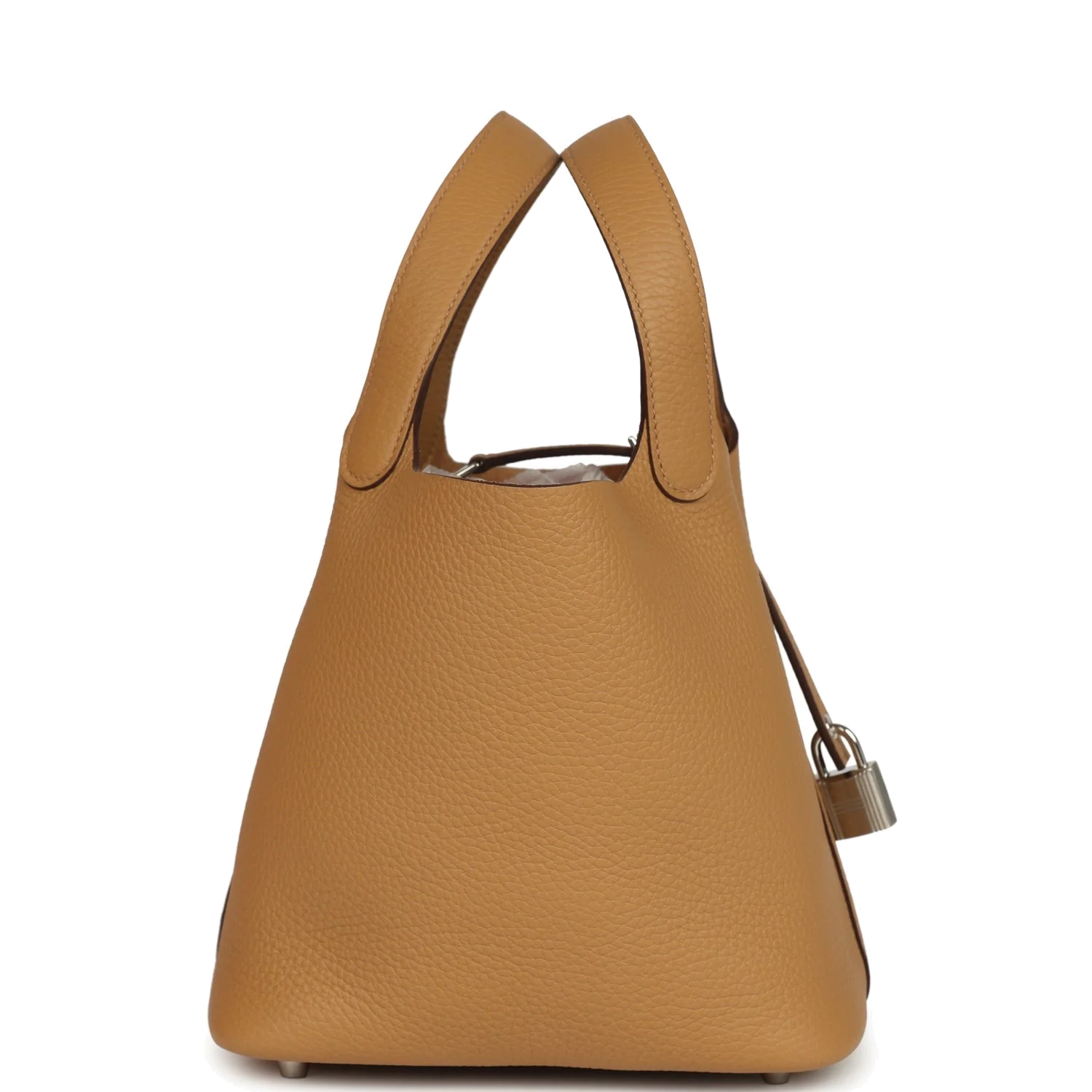 Hermes Picotin Lock 18 Biscuit Clemence Palladium Hardware — фото 5