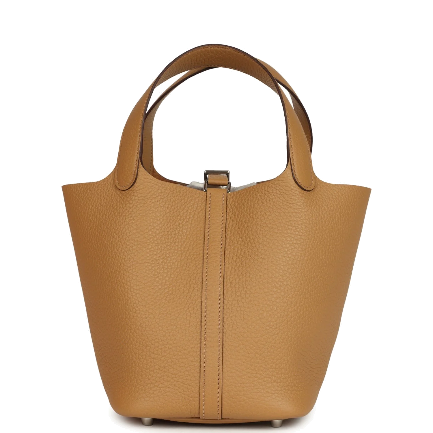 Hermes Picotin Lock 18 Biscuit Clemence Palladium Hardware — фото 6