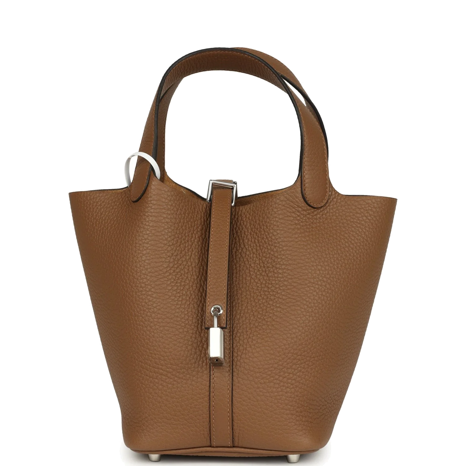 Hermes Picotin Lock 18 Alezan Clemence Palladium Hardware — фото 2