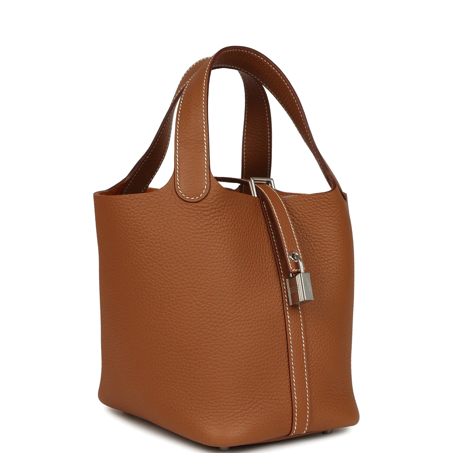 Hermes Picotin Lock 18 Gold Clemence Palladium Hardware — фото 3