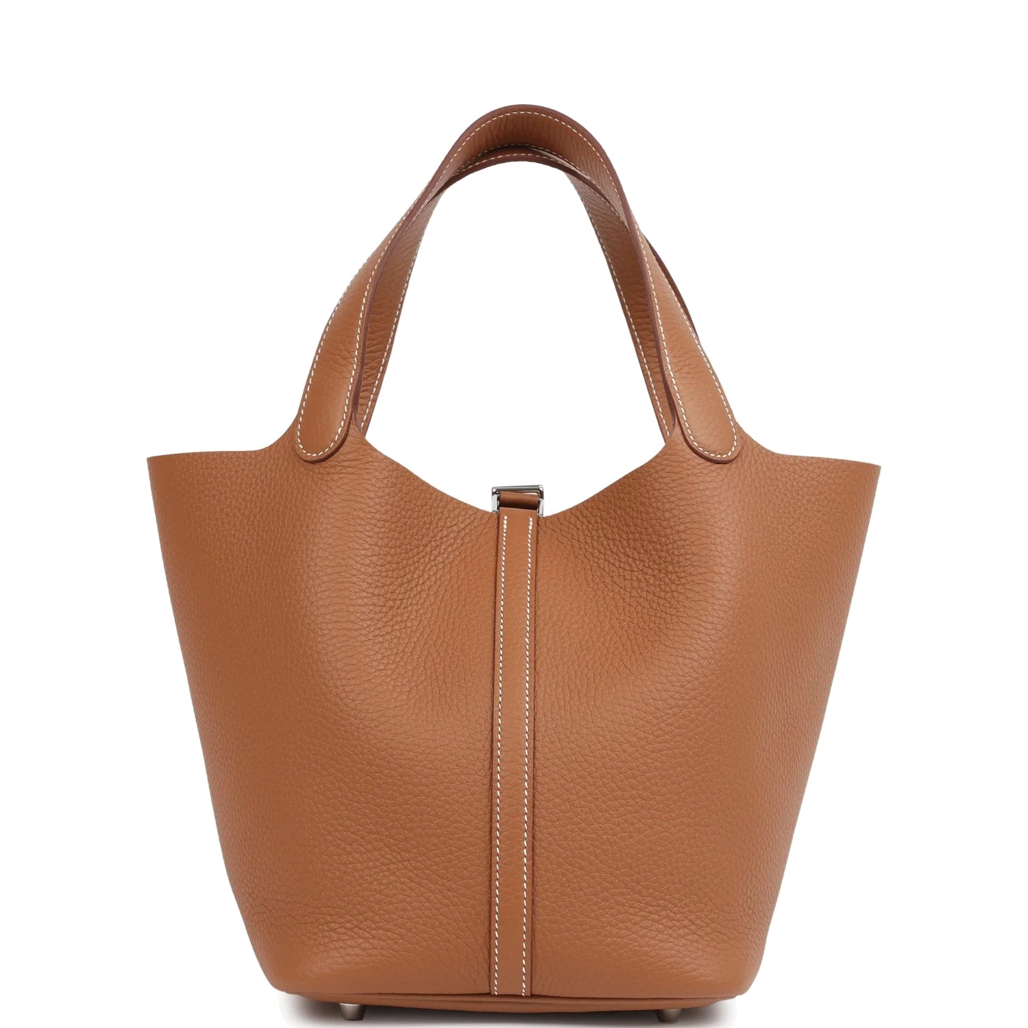 Hermes Picotin Lock 22 Gold Clemence Palladium Hardware — фото 6