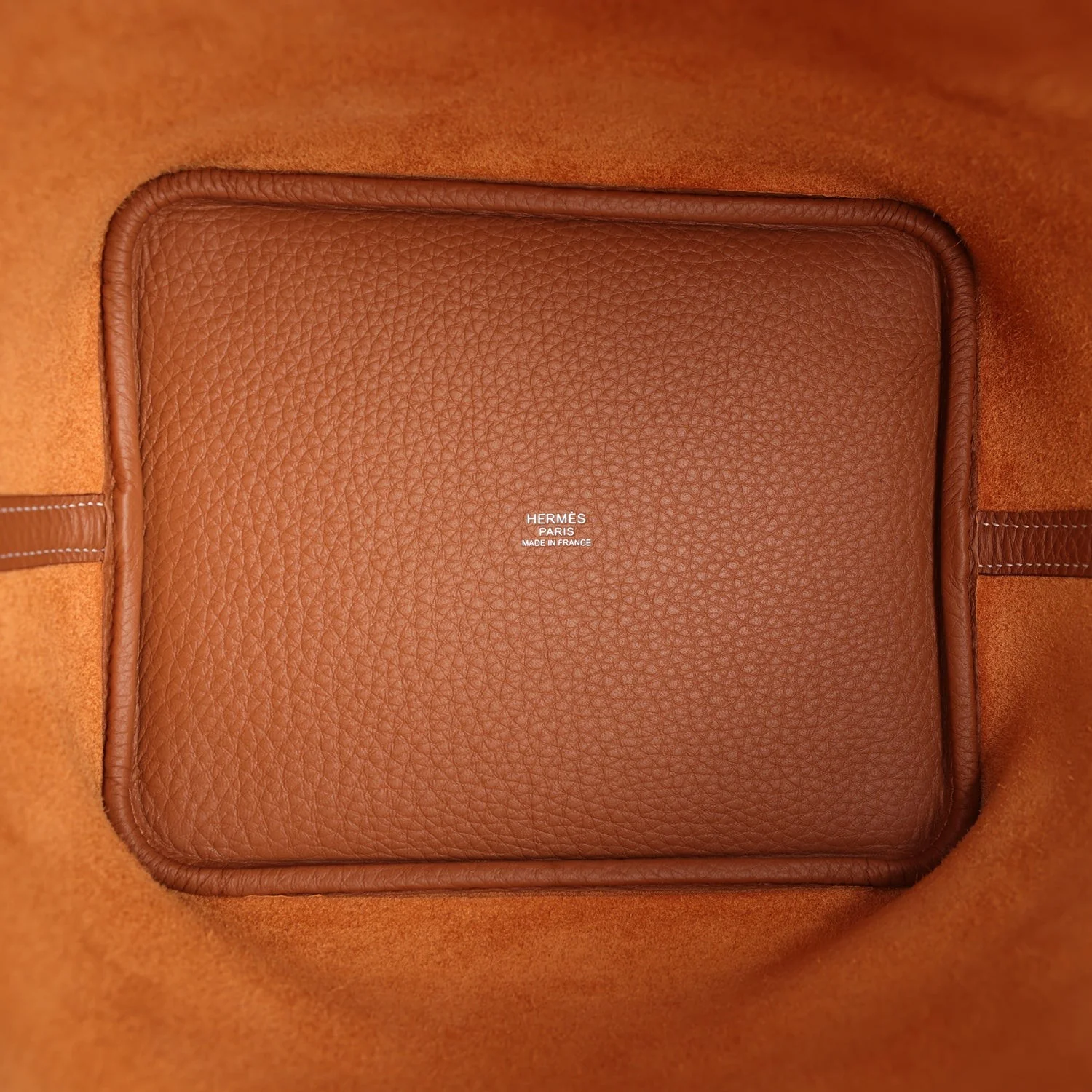 Hermes Picotin Lock 22 Gold Clemence Palladium Hardware — фото 8