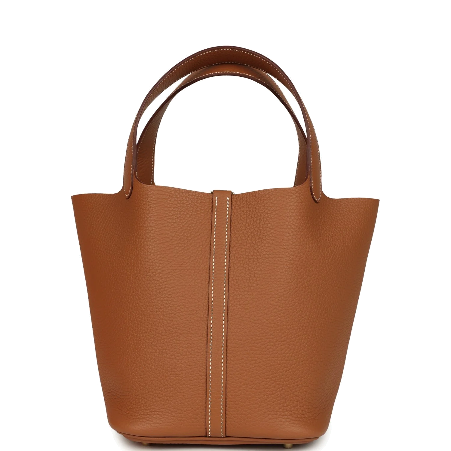 Hermes Picotin Lock 22 Gold Clemence Gold Hardware — фото 6