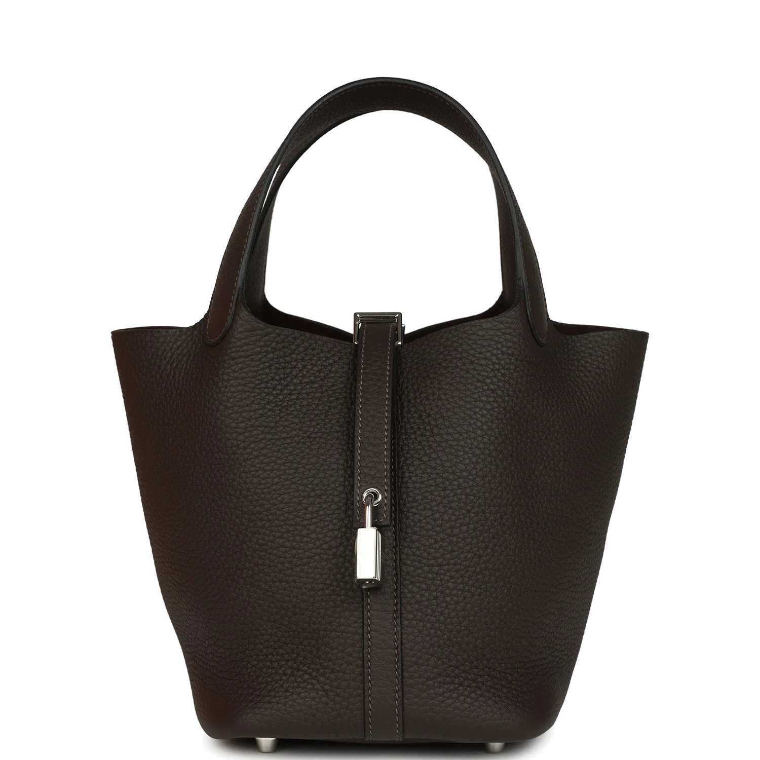 Hermes Picotin Lock 18 Ebene Clemence Palladium Hardware — фото 2