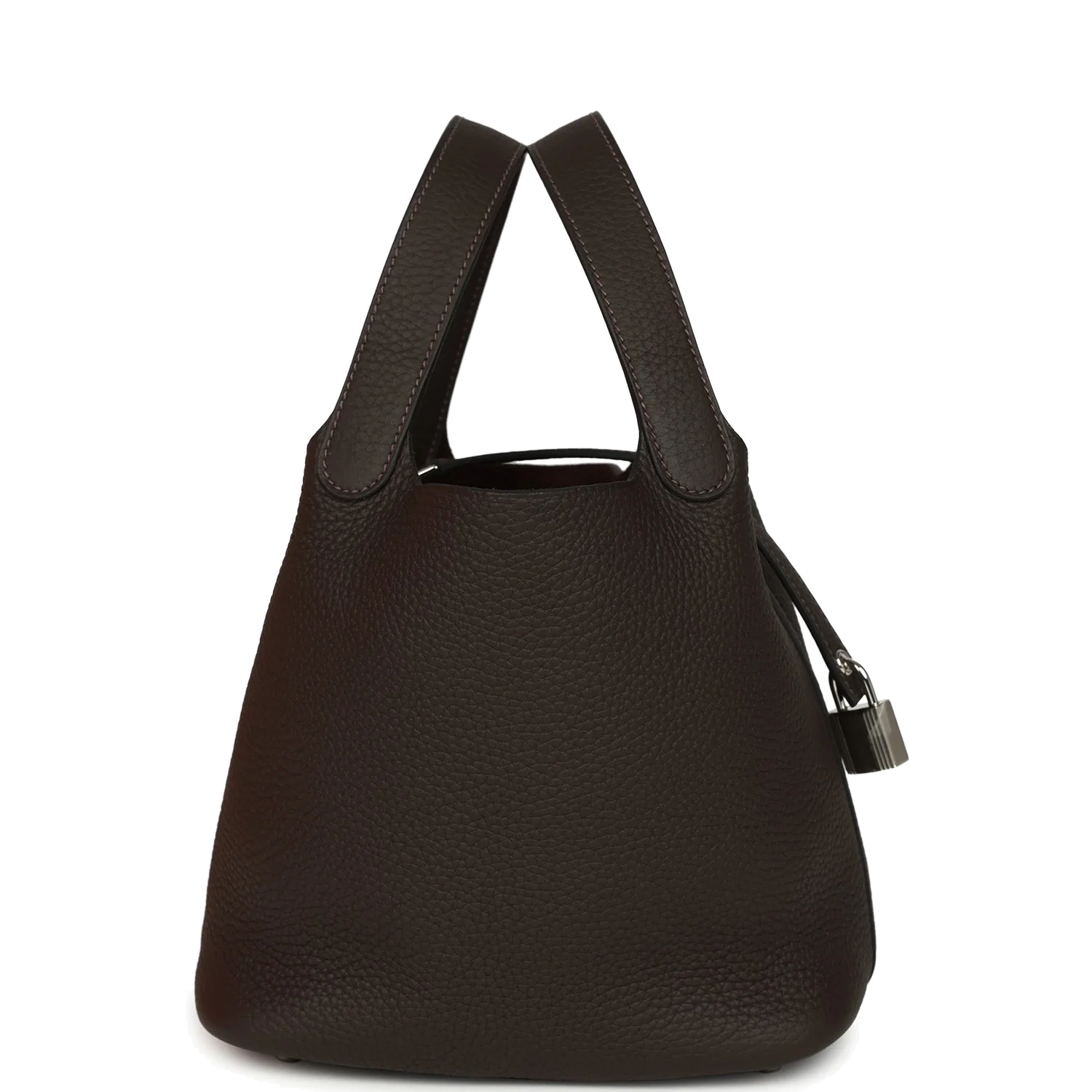 Hermes Picotin Lock 18 Ebene Clemence Palladium Hardware — фото 4
