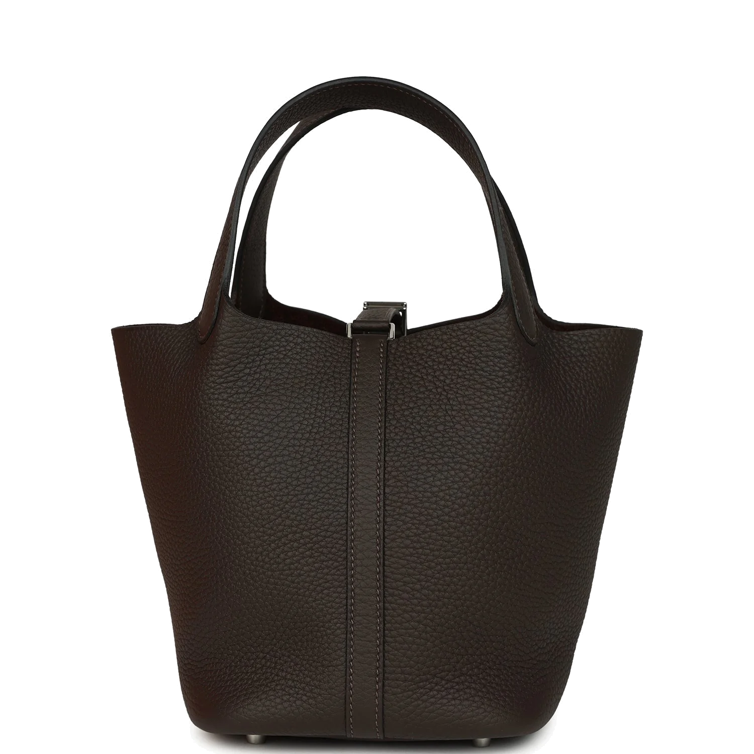 Hermes Picotin Lock 18 Ebene Clemence Palladium Hardware — фото 5