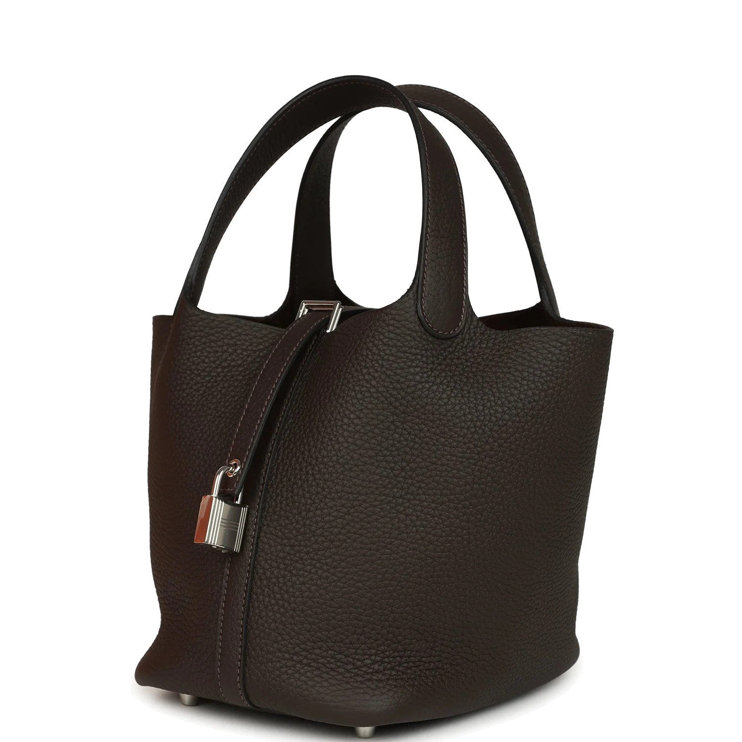 Hermes Picotin Lock 18 Ebene Clemence Palladium Hardware — фото 6