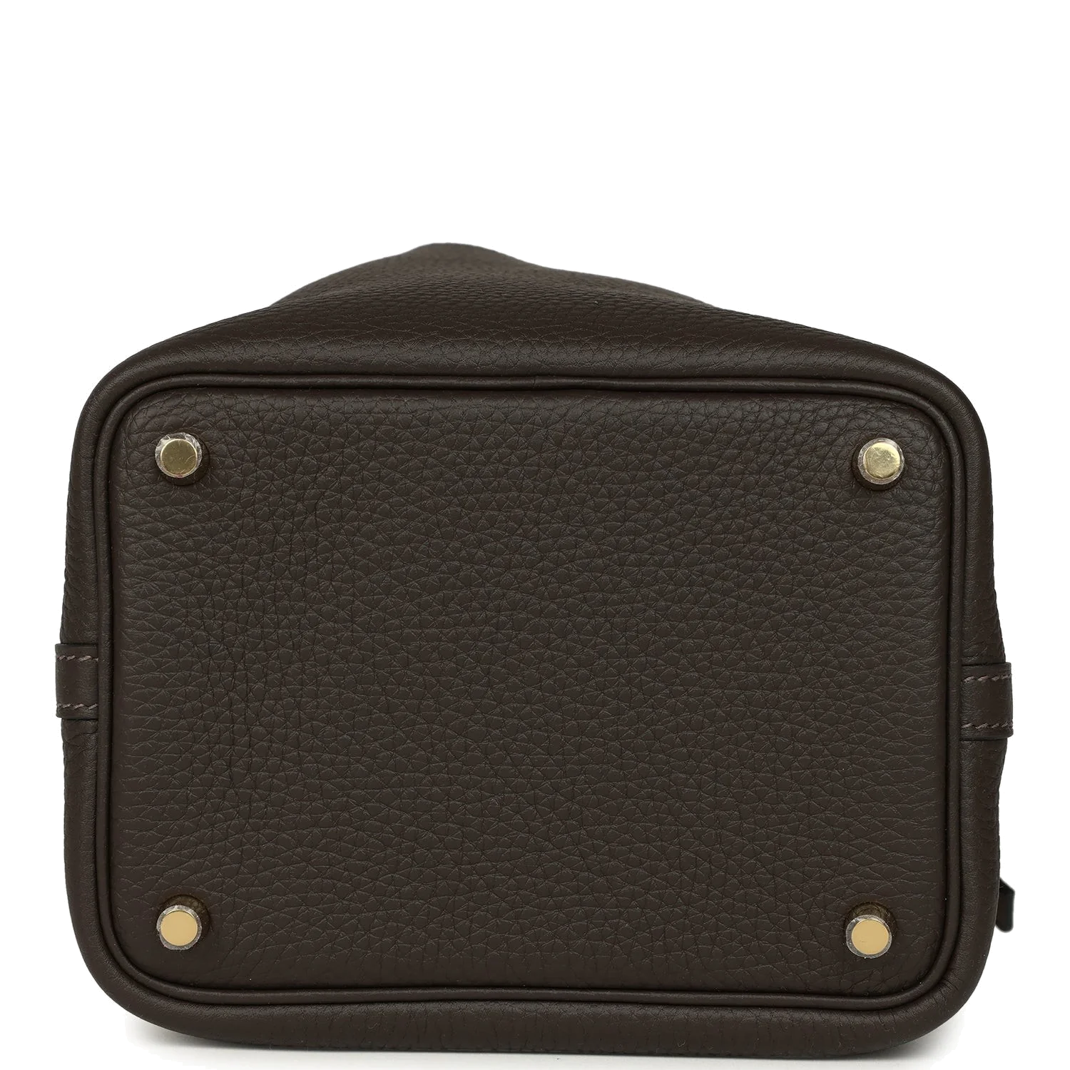 Hermes Picotin Lock 18 Ebene Clemence Gold Hardware — фото 7