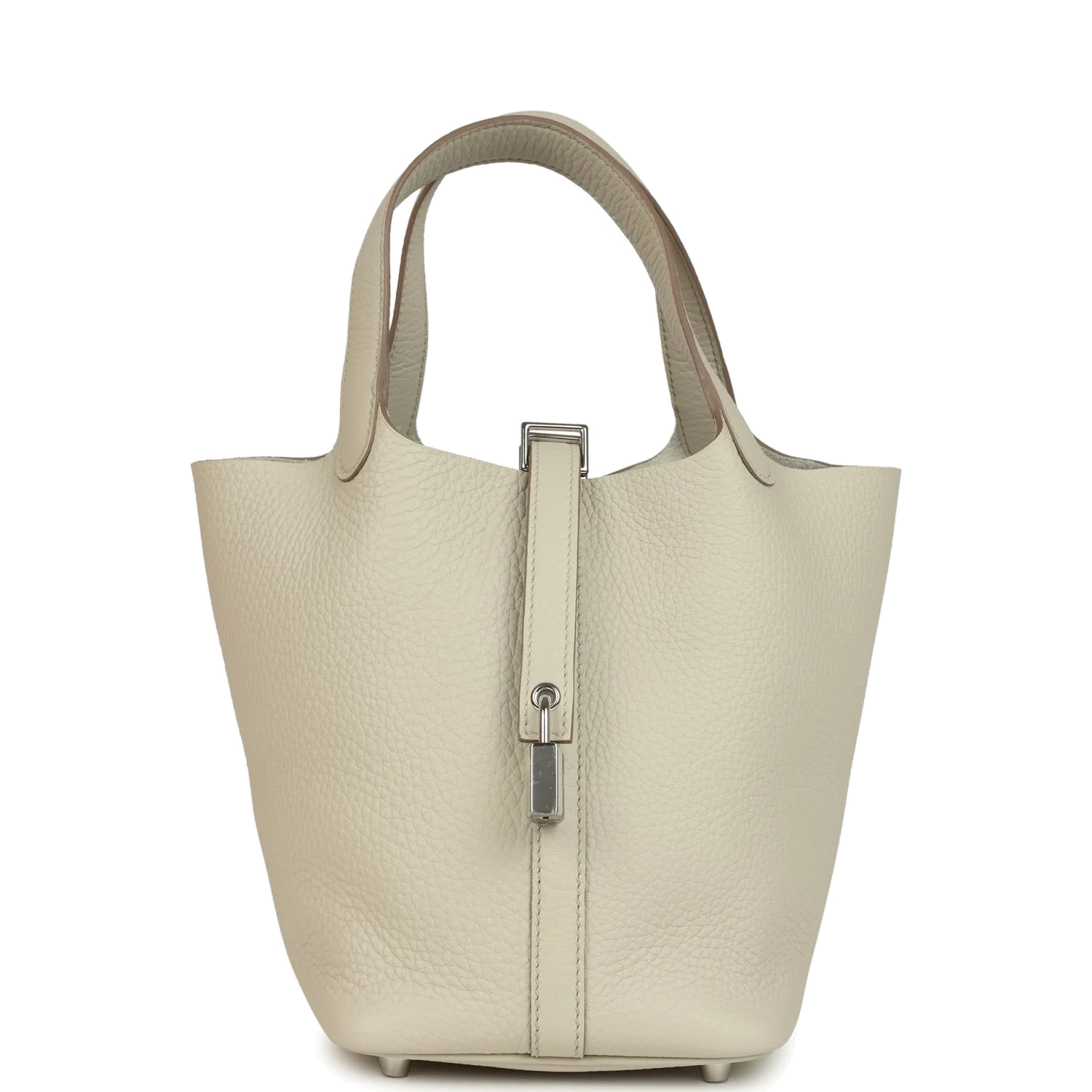 Hermes Picotin Lock 18 Beton Clemence Palladium Hardware — фото 2