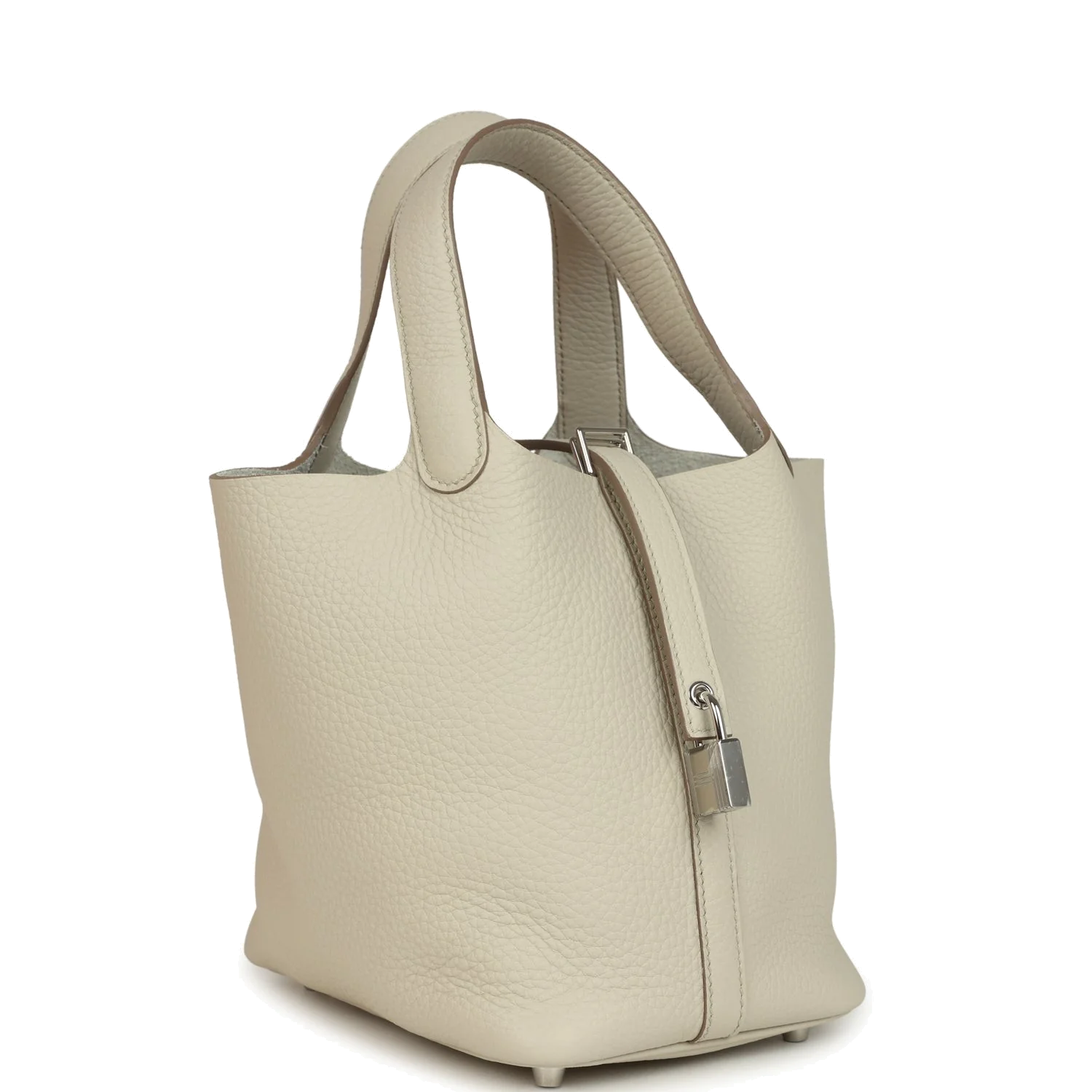Hermes Picotin Lock 18 Beton Clemence Palladium Hardware — фото 3