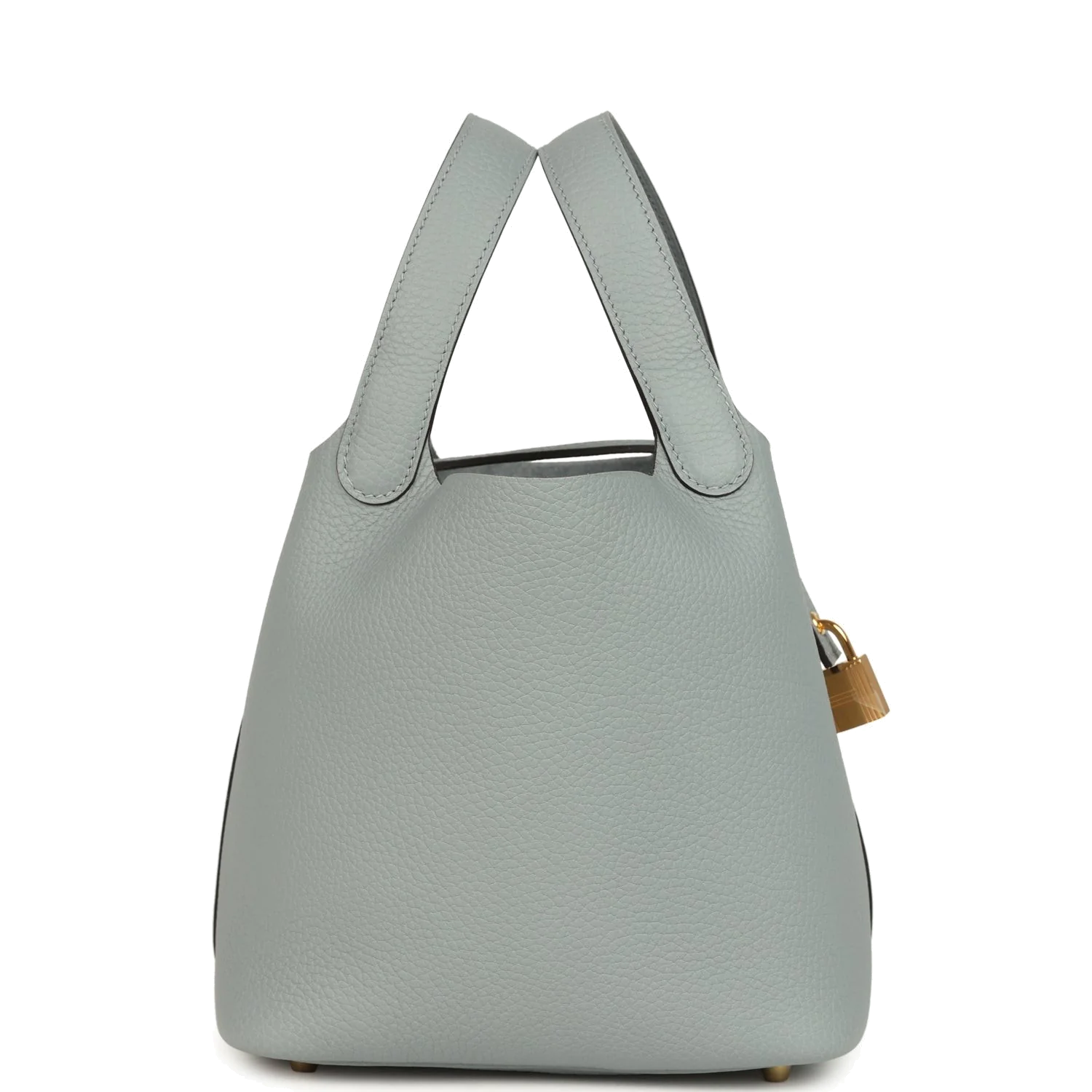 Hermes Picotin Lock 18 Gris Pantin Clemence Gold Hardware — фото 4