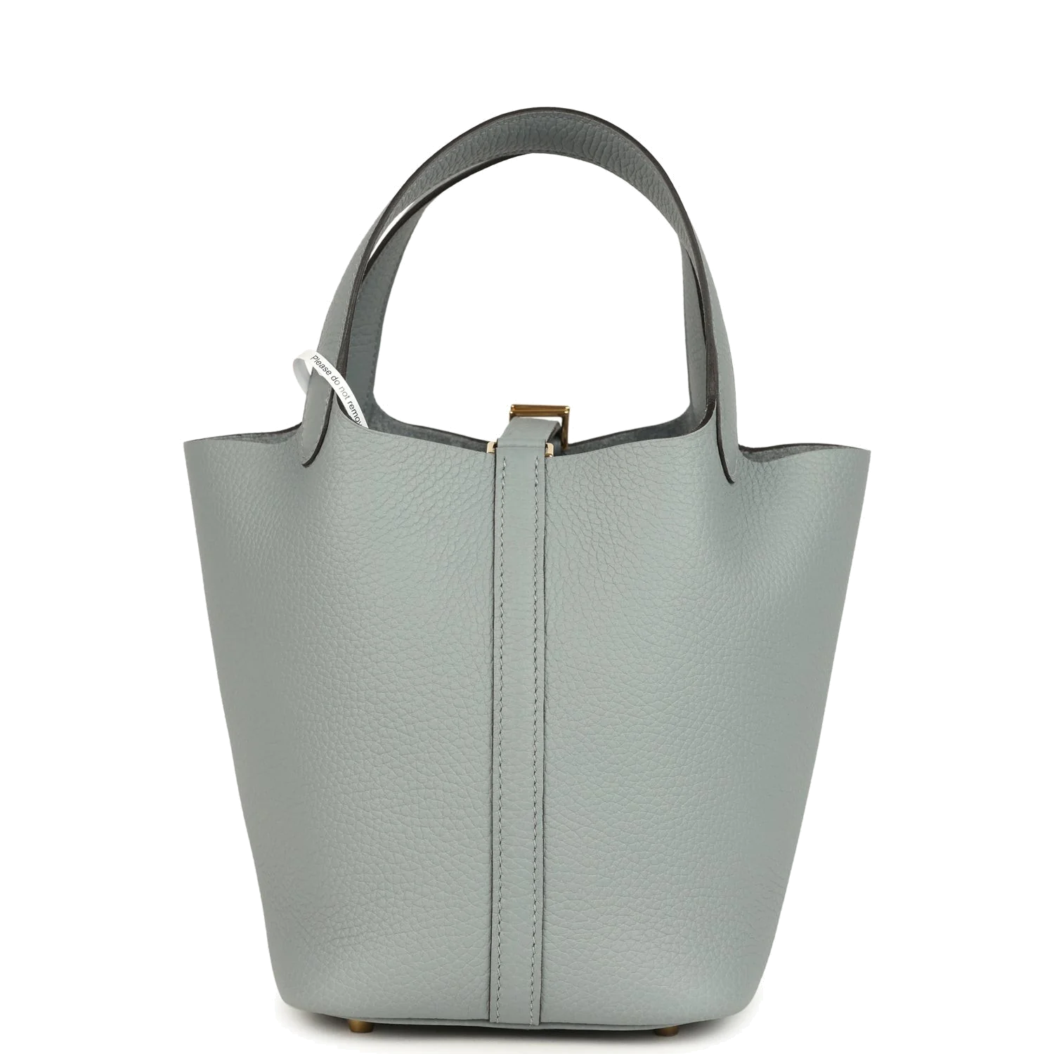 Hermes Picotin Lock 18 Gris Pantin Clemence Gold Hardware — фото 5