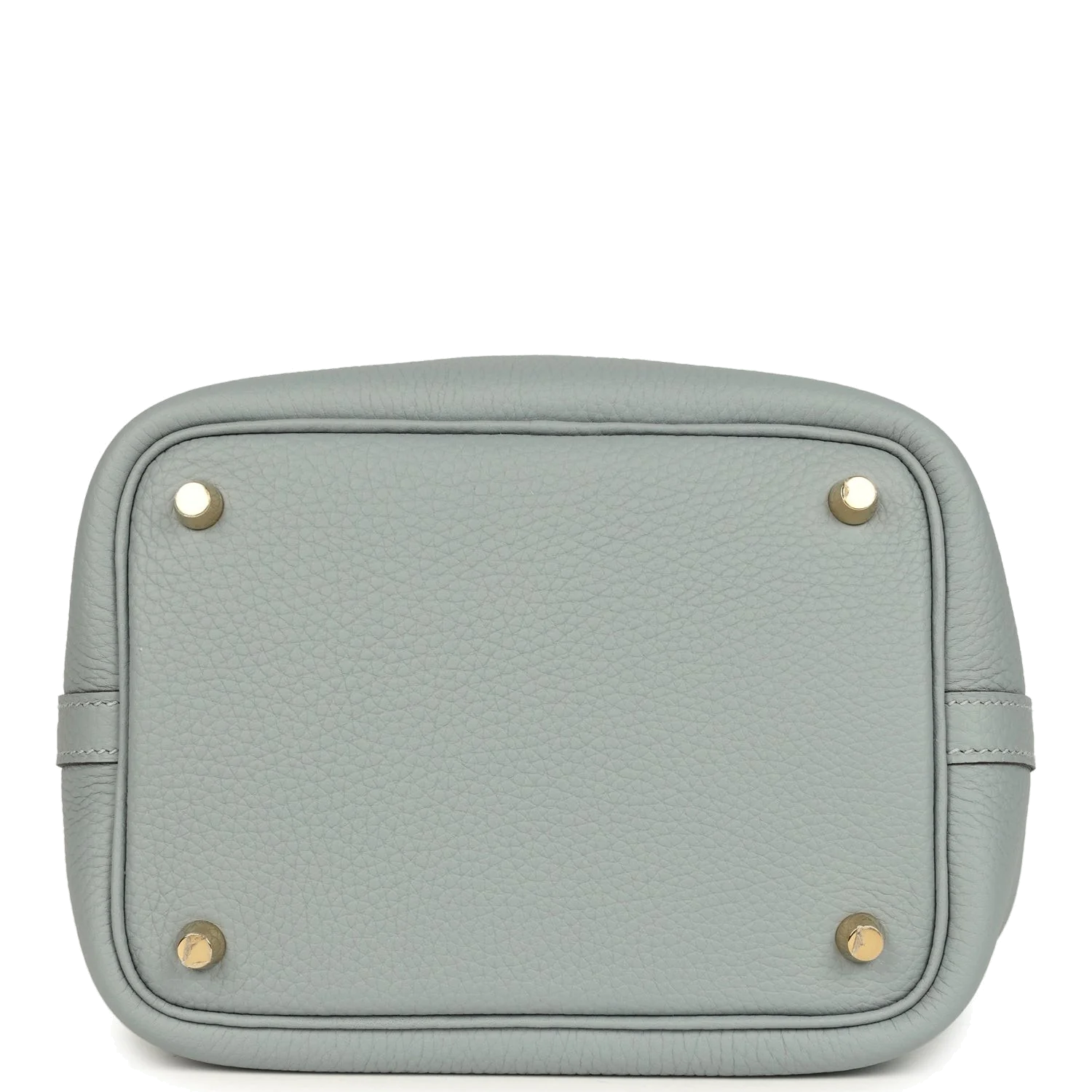 Hermes Picotin Lock 18 Gris Pantin Clemence Permabrass Hardware — фото 7