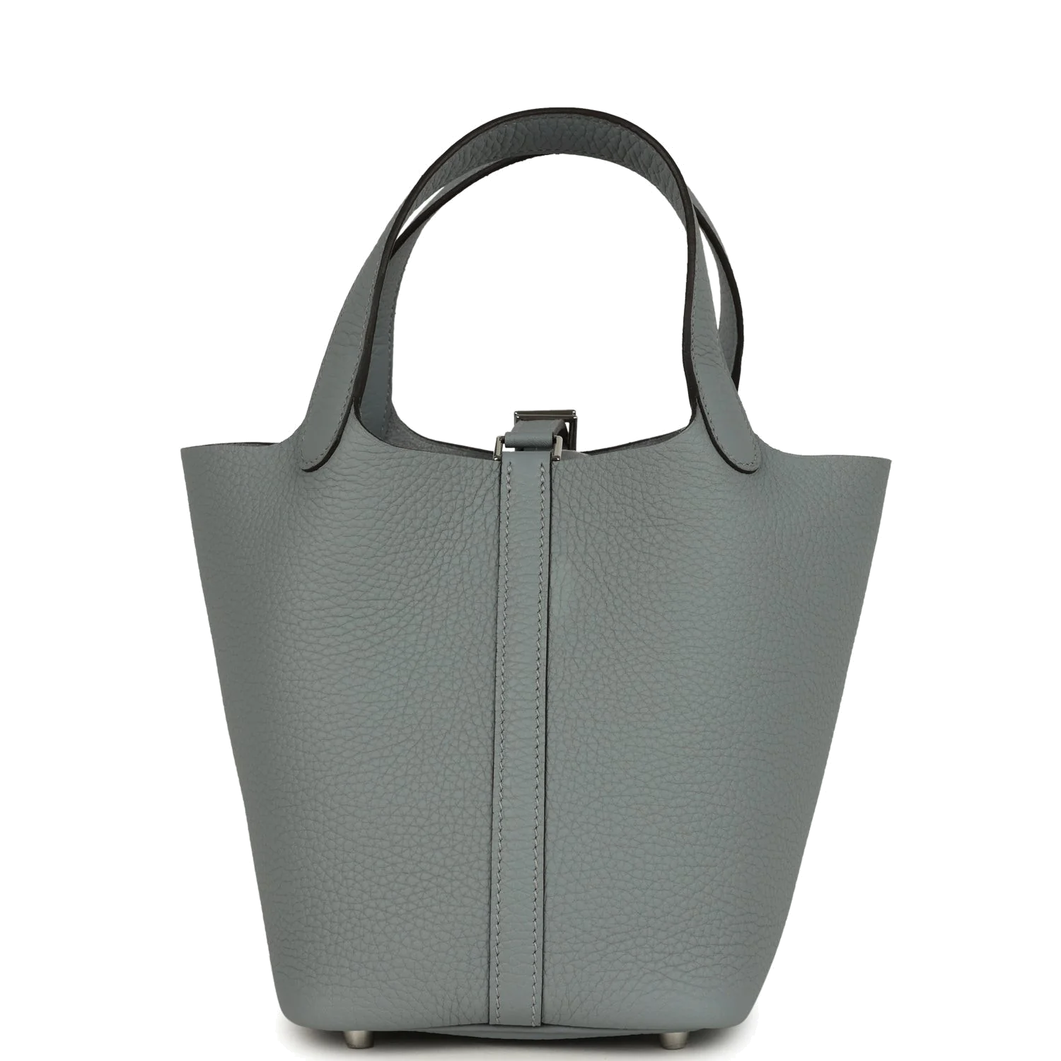 Hermes Picotin Lock 18 Gris Pantin Clemence Palladium Hardware — фото 6