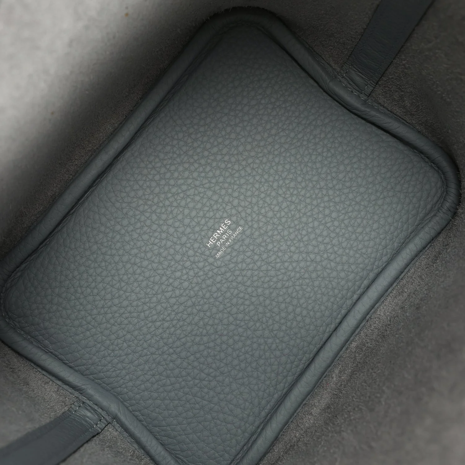 Hermes Picotin Lock 18 Gris Pantin Clemence Palladium Hardware — фото 8