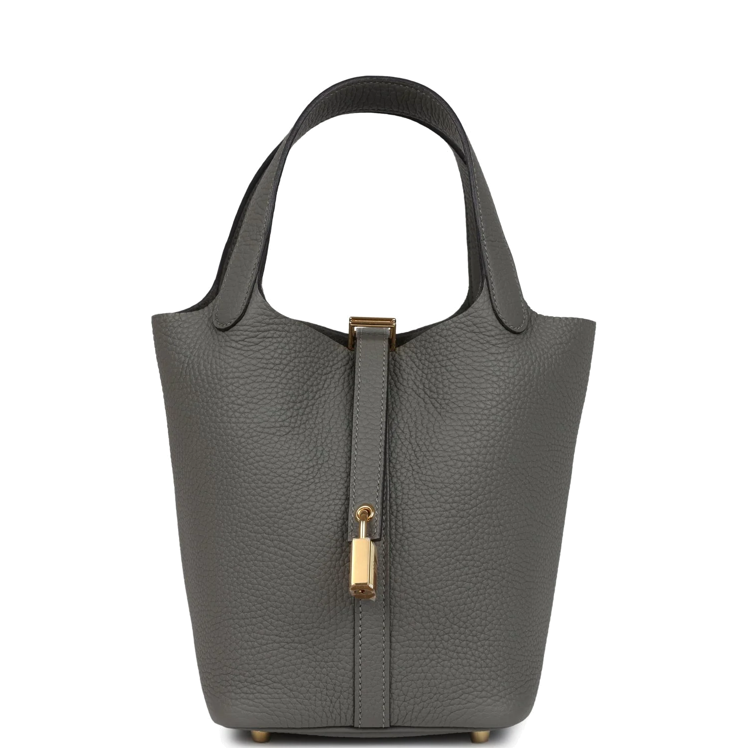 Hermes Picotin Lock 18 Gris Meyer Clemence Gold Hardware