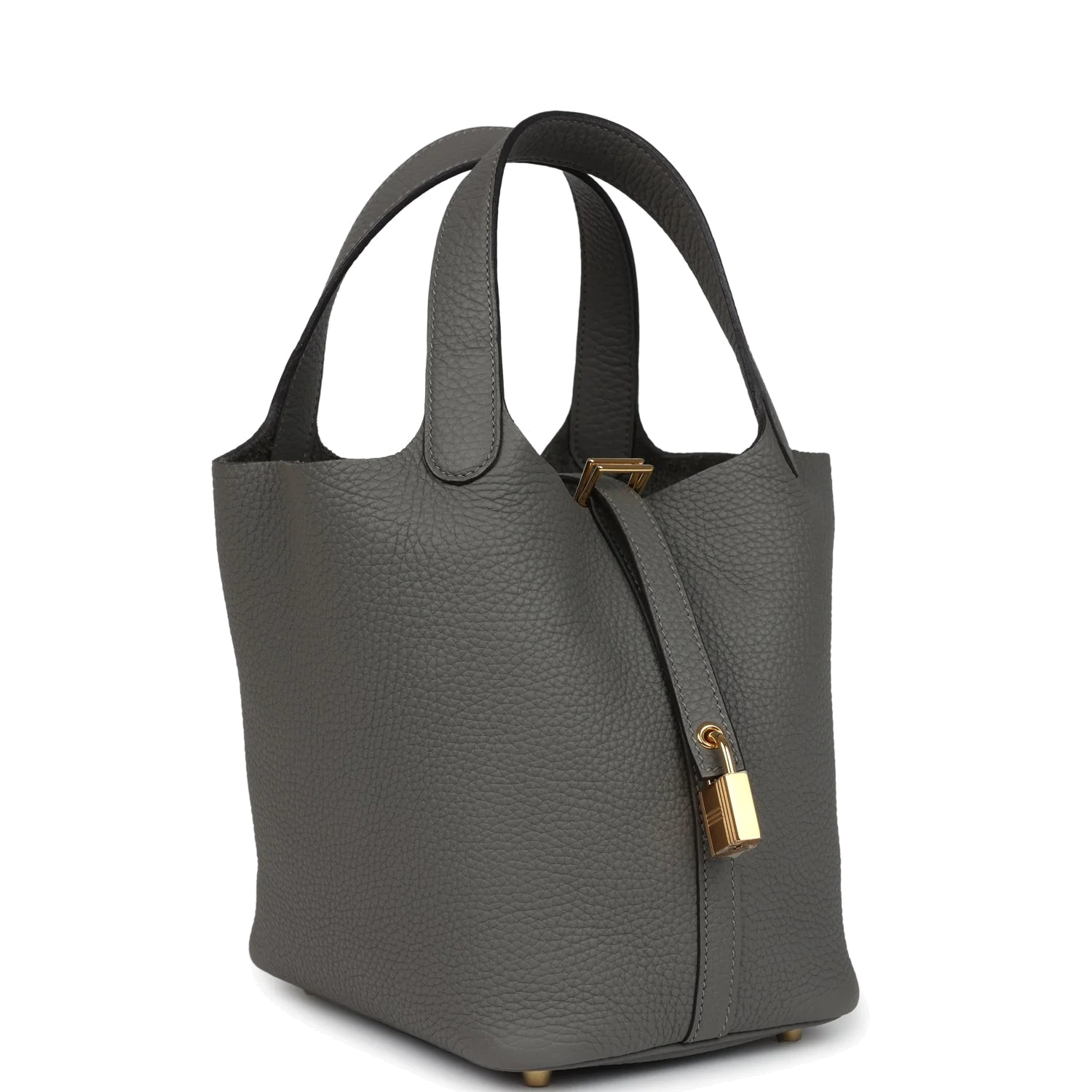 Hermes Picotin Lock 18 Gris Meyer Clemence Gold Hardware — фото 3