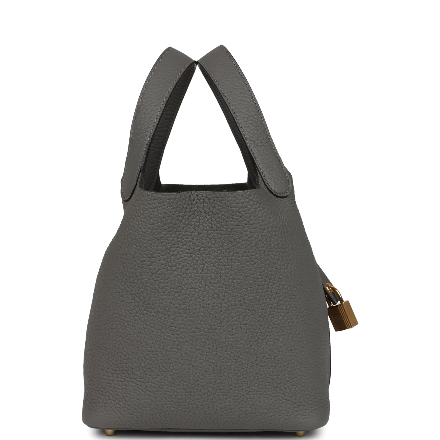 Hermes Picotin Lock 18 Gris Meyer Clemence Gold Hardware — фото 4