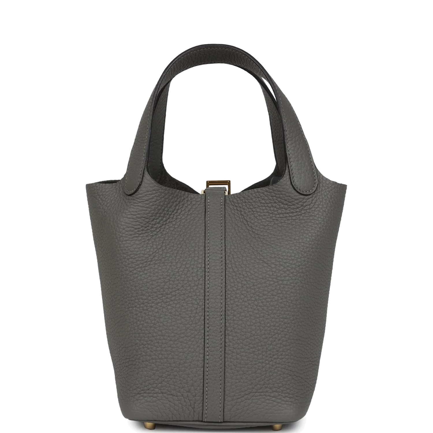 Hermes Picotin Lock 18 Gris Meyer Clemence Gold Hardware — фото 5