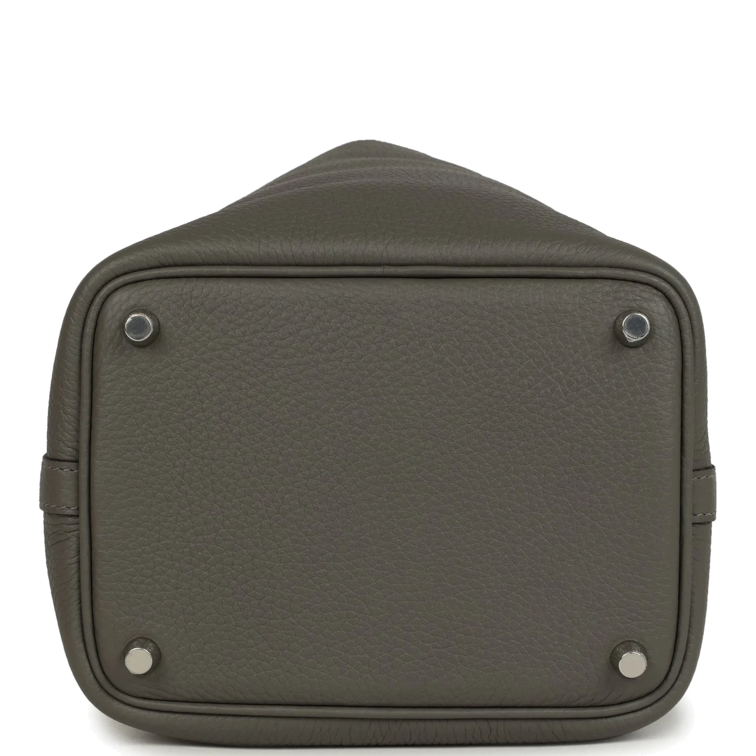 Hermes Picotin Lock 18 Gris Meyer Clemence Palladium Hardware — фото 7