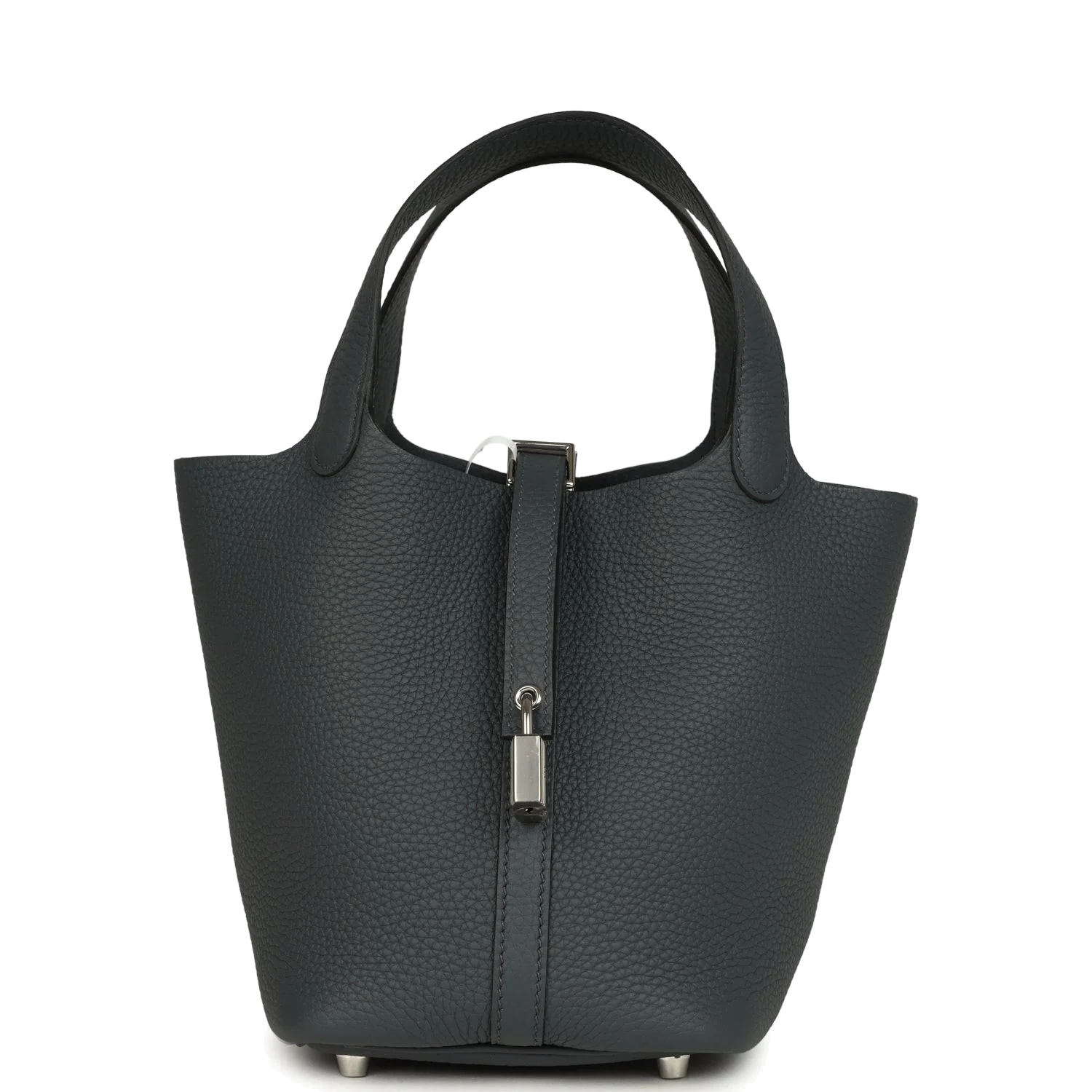 Hermes Picotin Lock 18 Gris Misty Clemence Palladium Hardware — фото 2