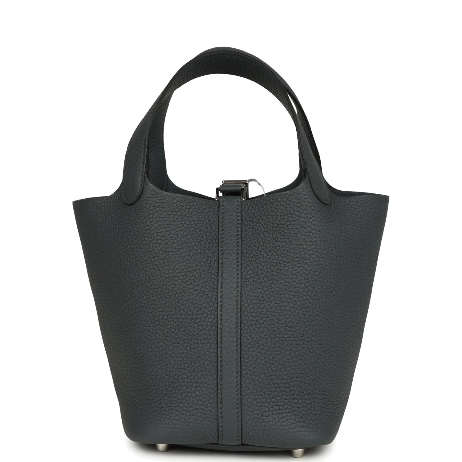 Hermes Picotin Lock 18 Gris Misty Clemence Palladium Hardware — фото 5