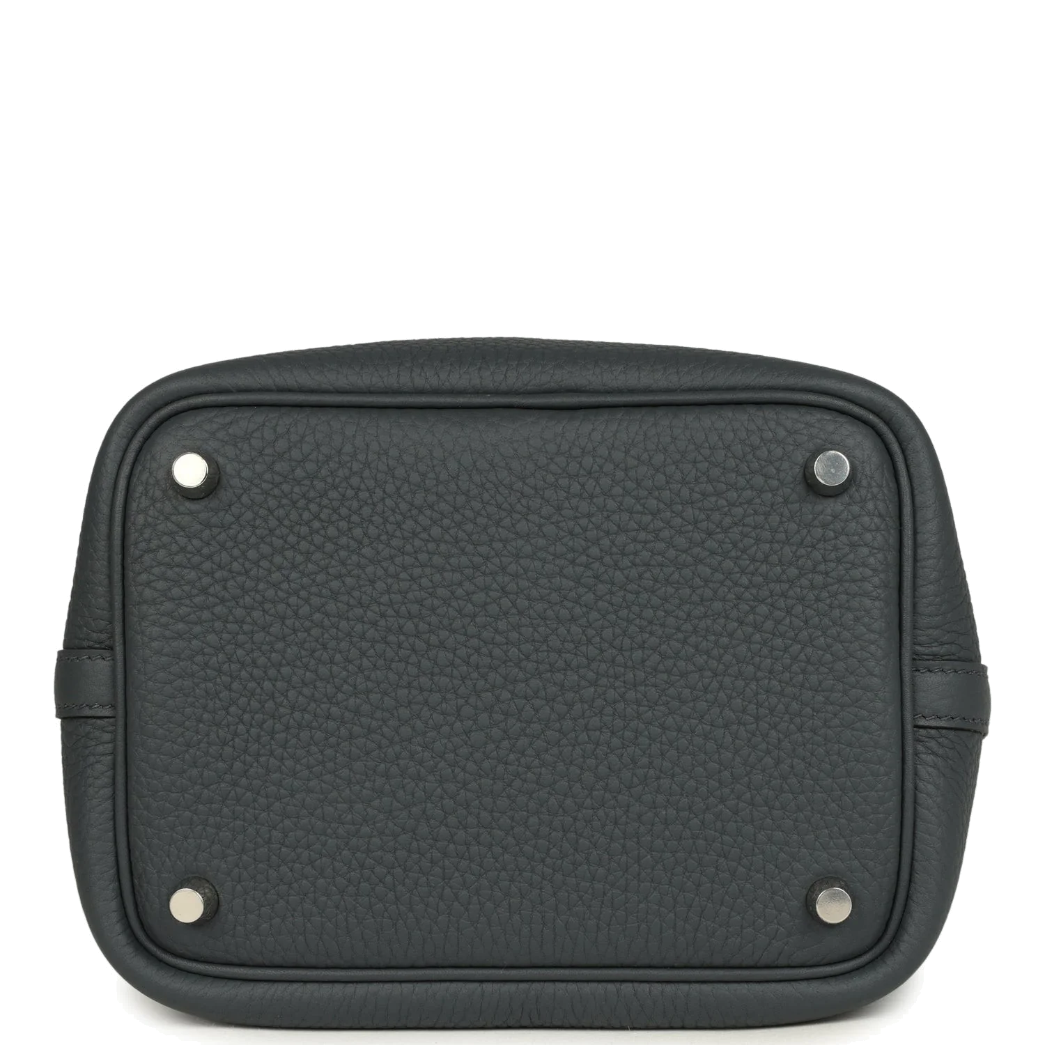 Hermes Picotin Lock 18 Gris Misty Clemence Palladium Hardware — фото 7
