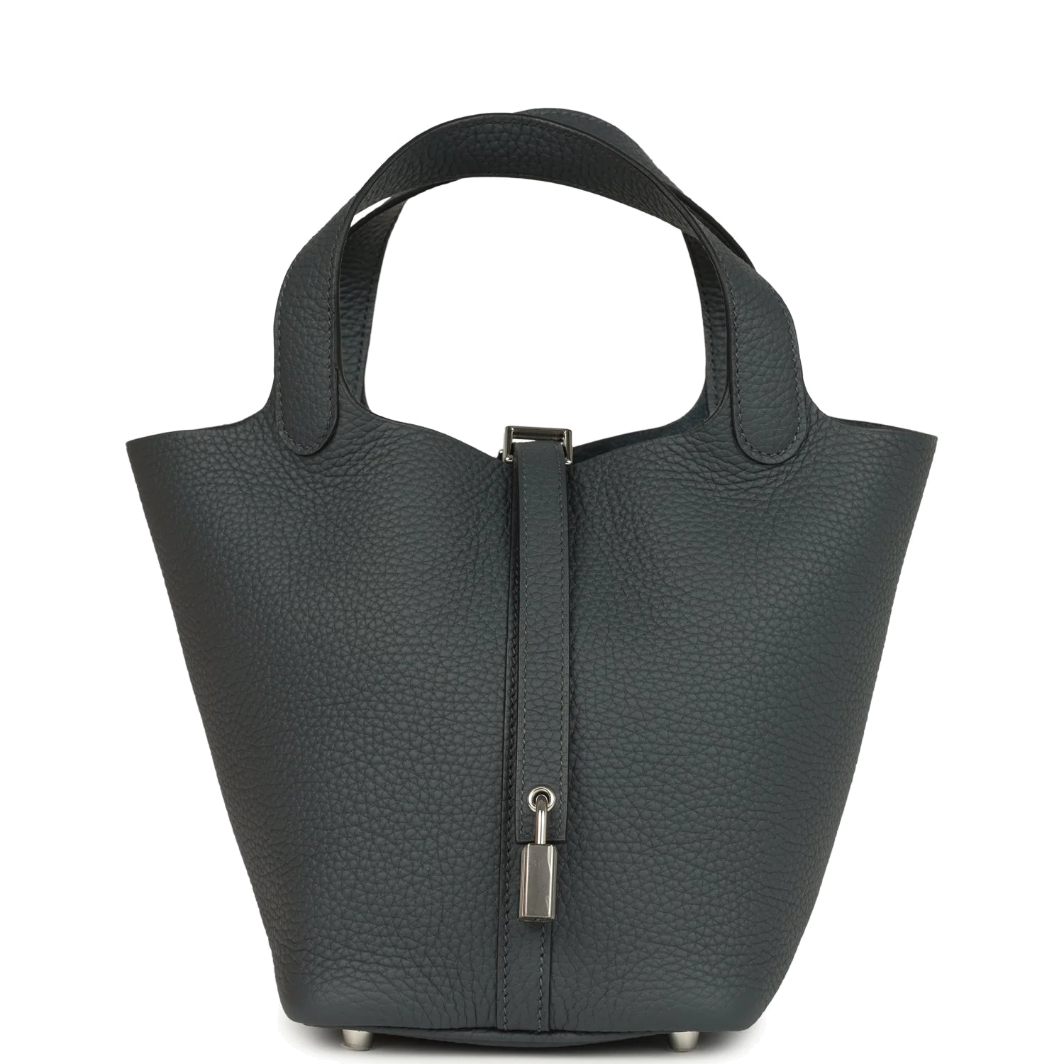 Hermes Picotin Lock 18 Gris Misty Clemence Palladium Hardware