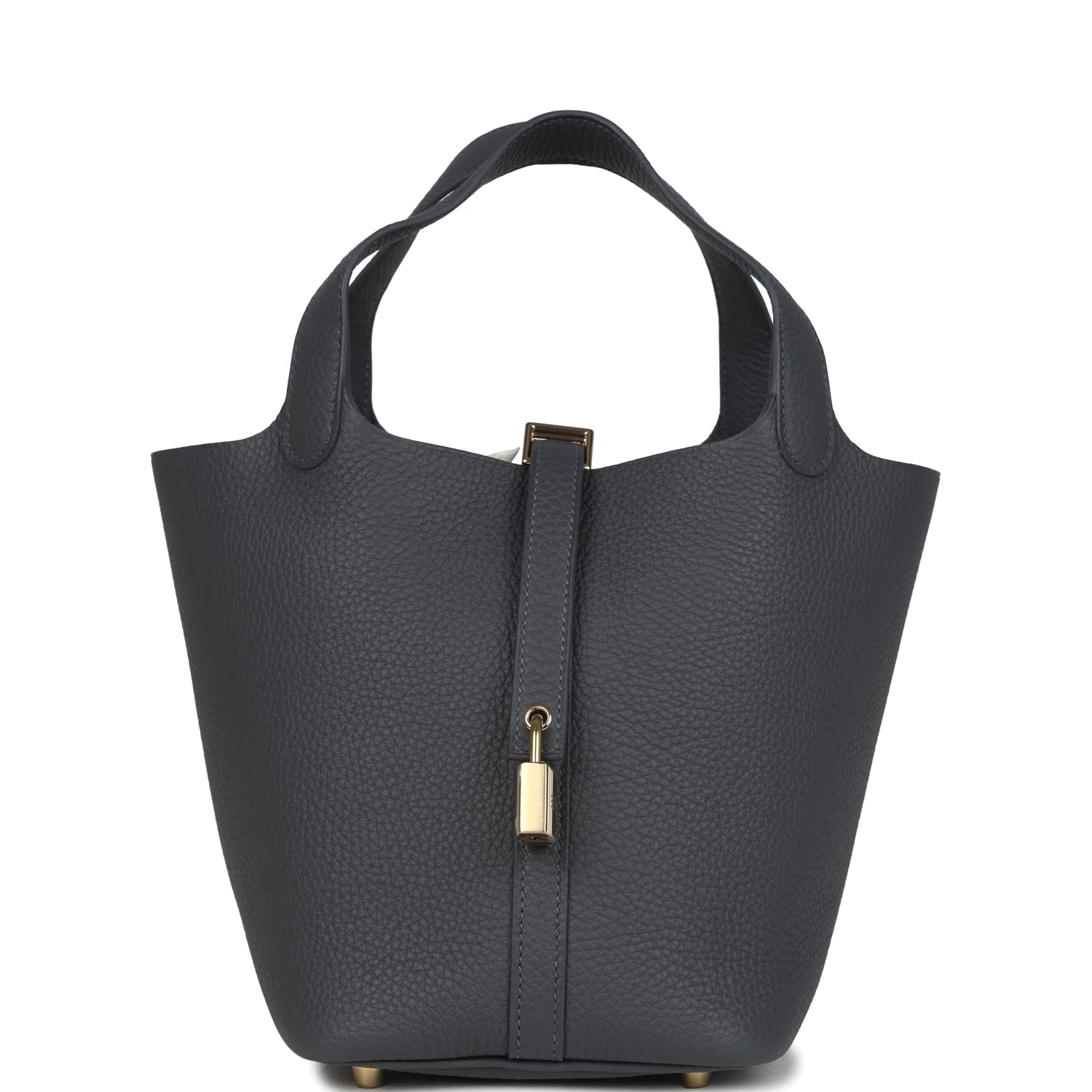 Hermes Picotin Lock 18 Ardoise Clemence Permabrass Hardware — фото 2