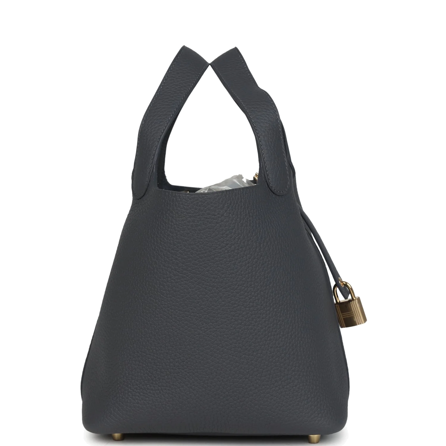Hermes Picotin Lock 18 Ardoise Clemence Permabrass Hardware — фото 4