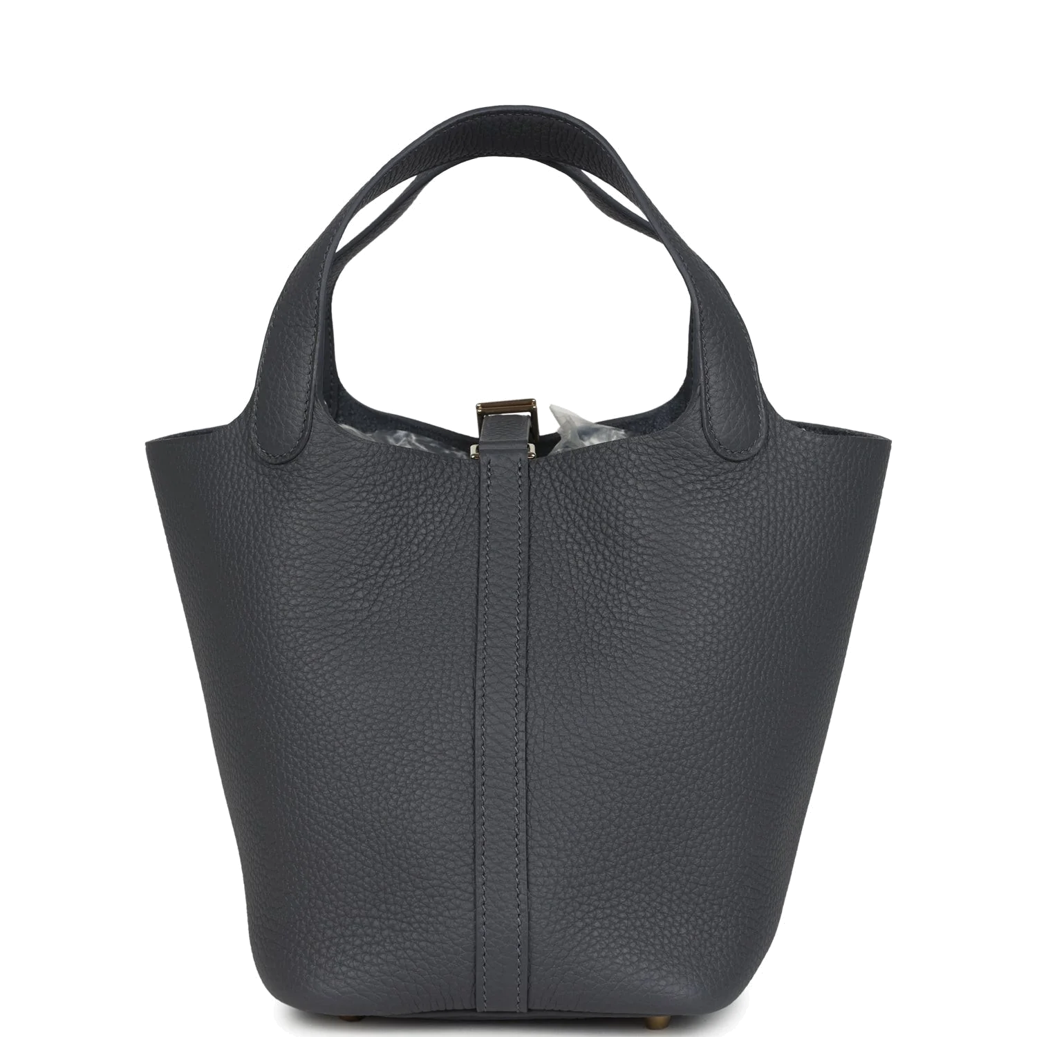 Hermes Picotin Lock 18 Ardoise Clemence Permabrass Hardware — фото 5