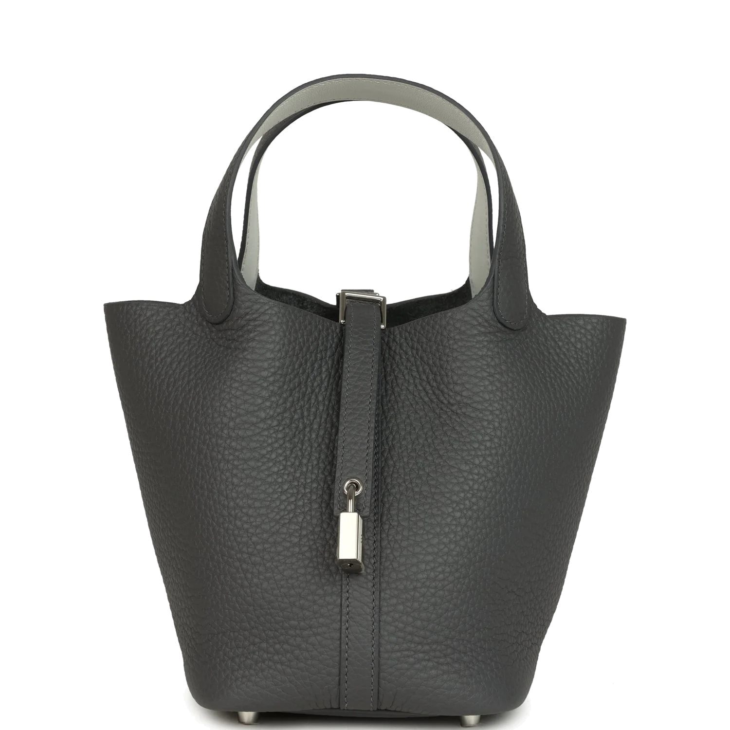 Hermes Picotin Lock Eclat 18 Ardoise Clemence and Gris Platine Swift Palladium Hardware