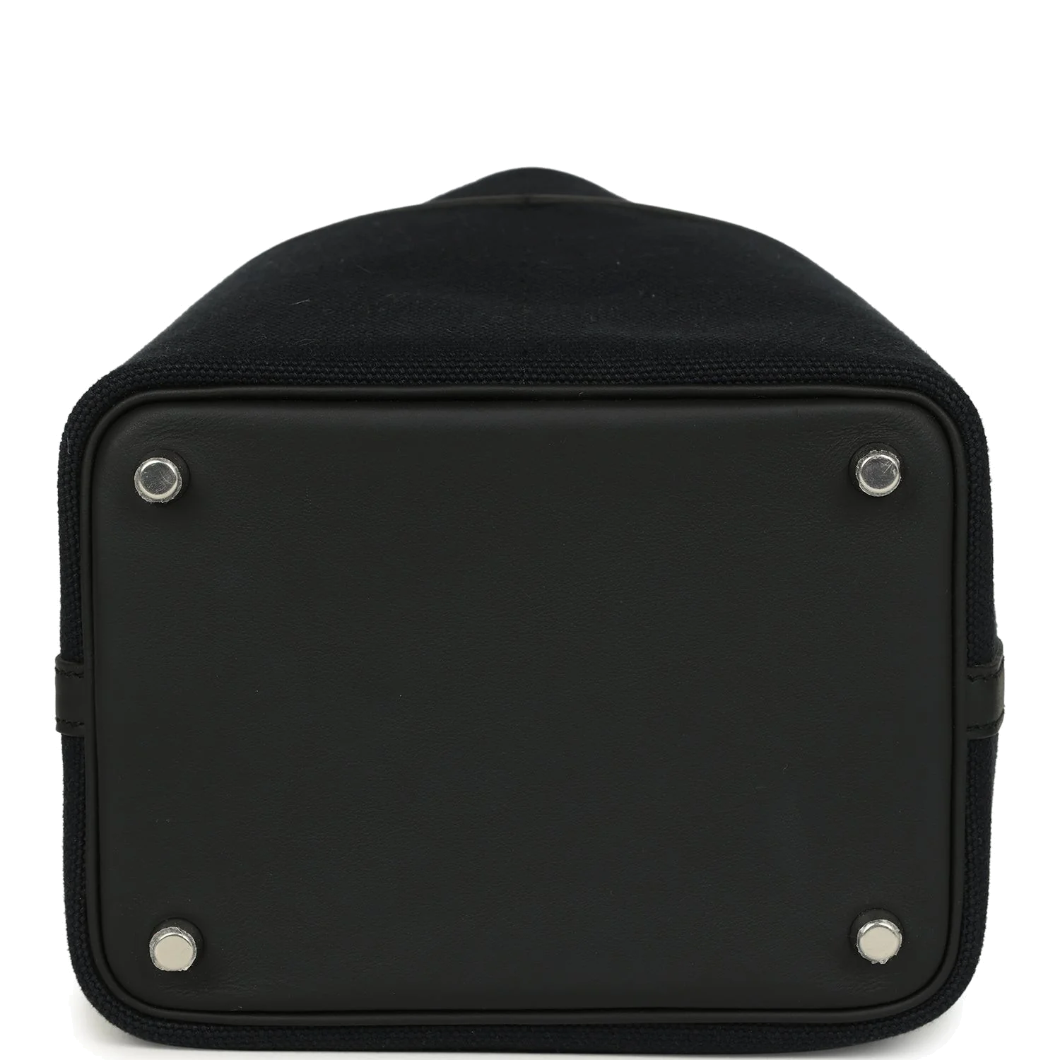 Hermes Picotin Cargo 18 Black Toile Goeland and Swift Palladium Hardware — фото 7