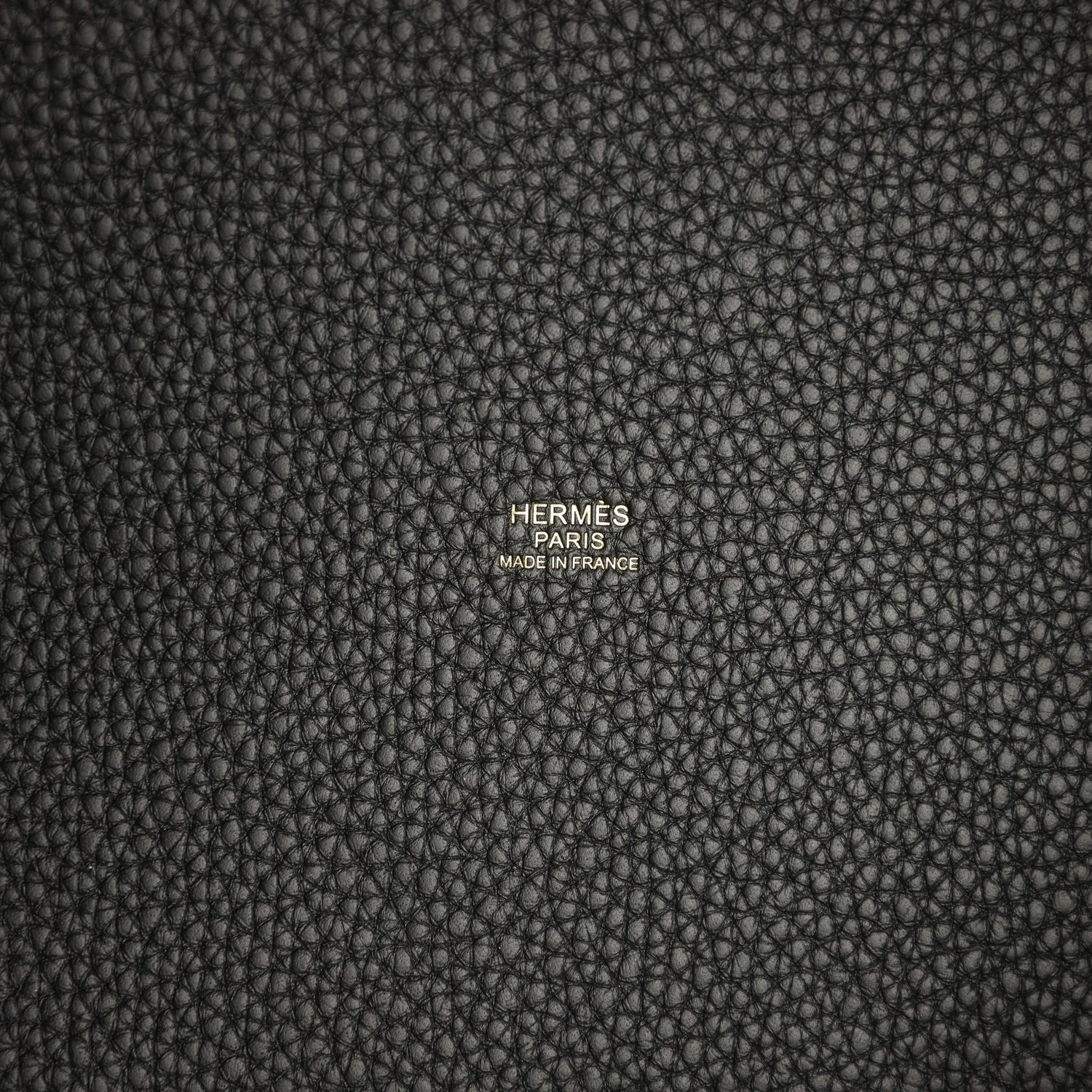 Hermes Picotin Lock 22 Black Clemence Gold Hardware — фото 8