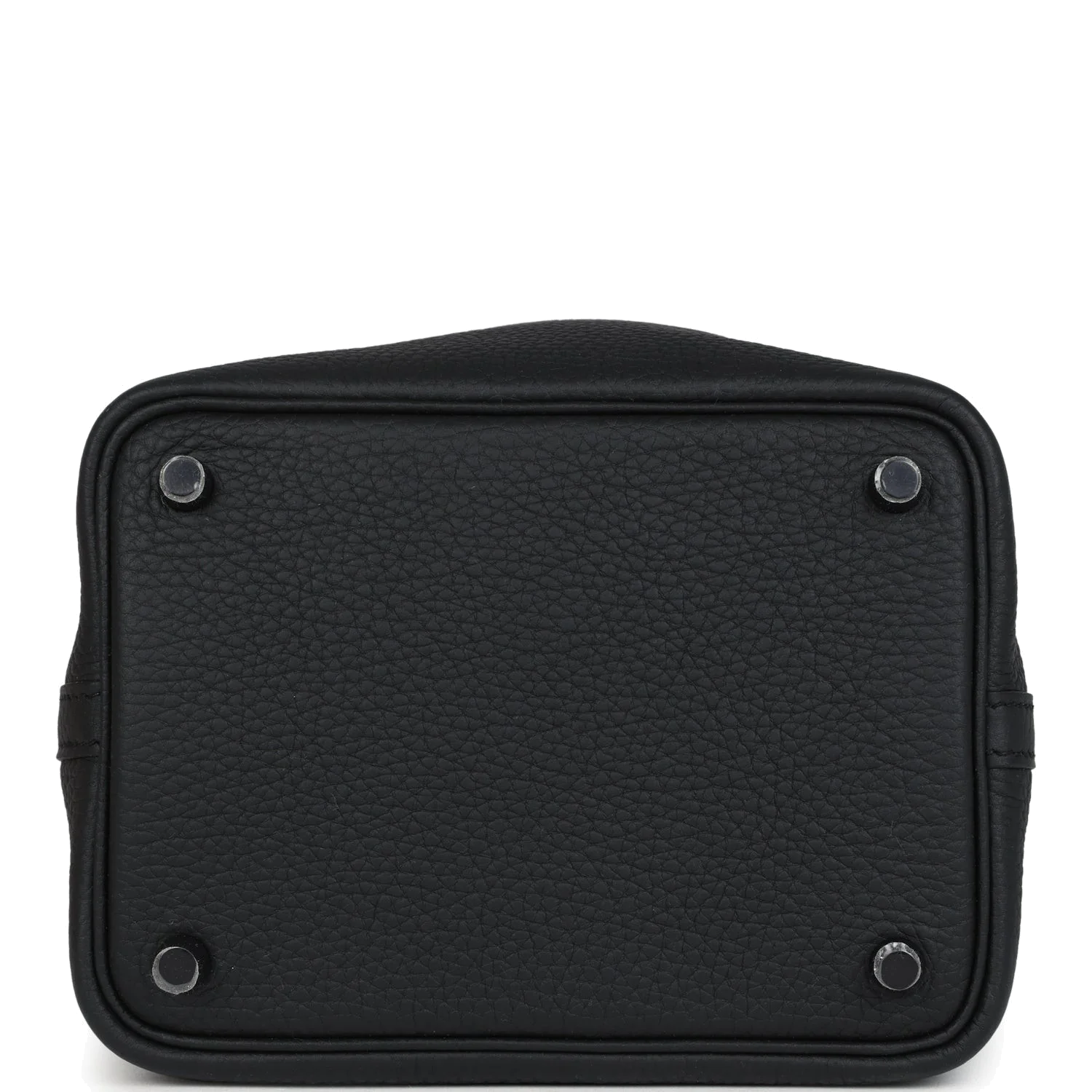 Hermes Picotin Lock 18 Monochrome Black Clemence Black Hardware — фото 7