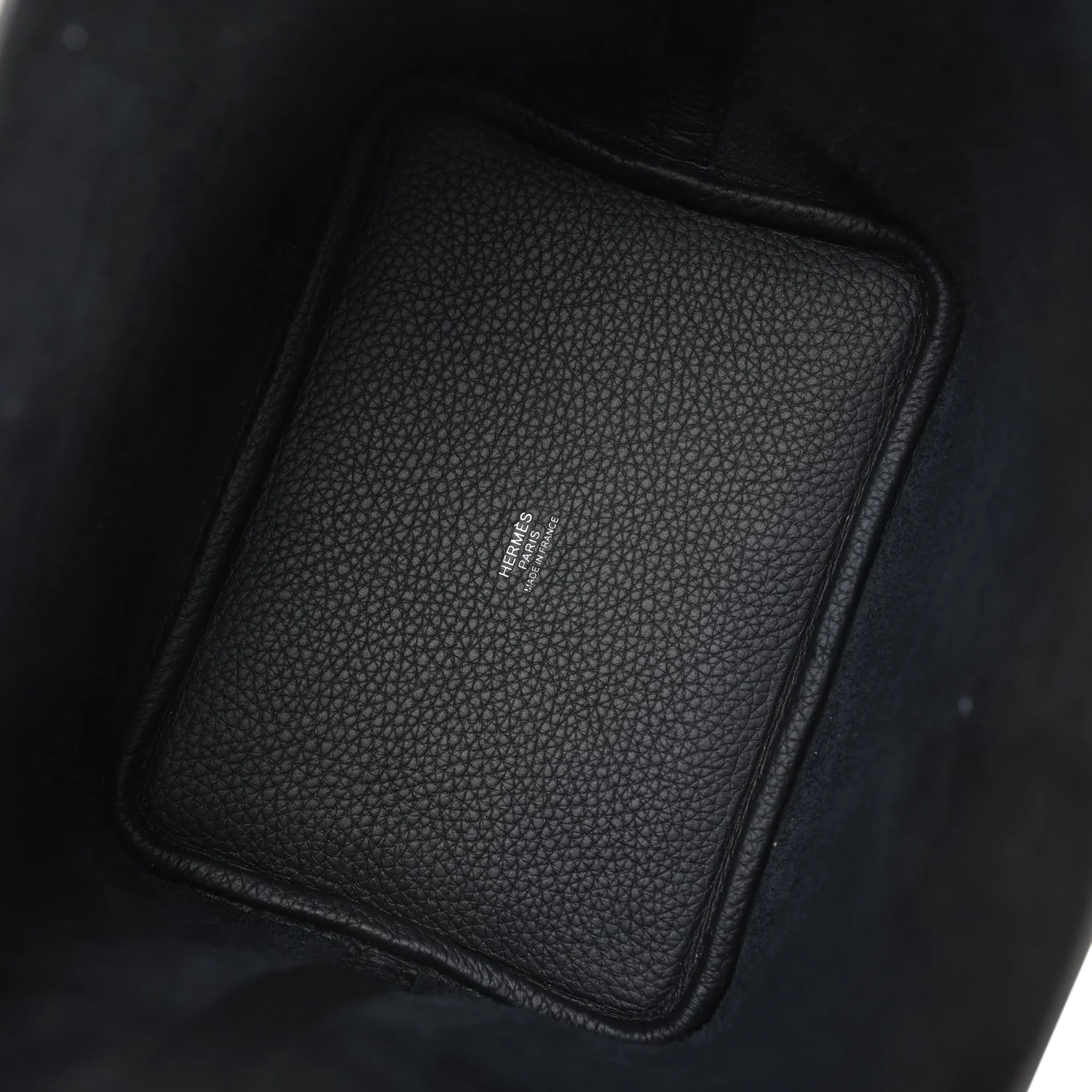 Hermes Picotin Lock 18 Monochrome Black Clemence Black Hardware — фото 8
