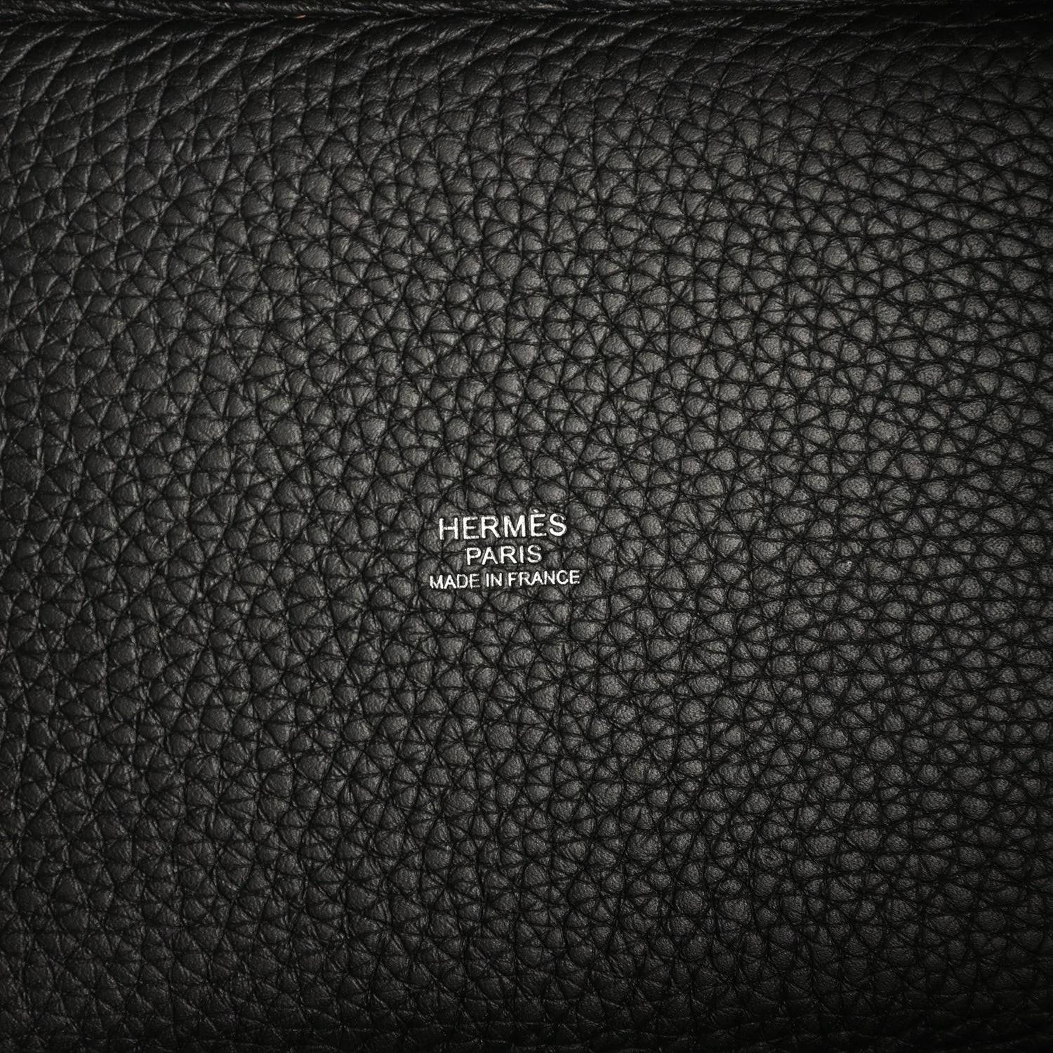 Hermes Picotin Lock 18 Black Clemence Palladium Hardware — фото 8