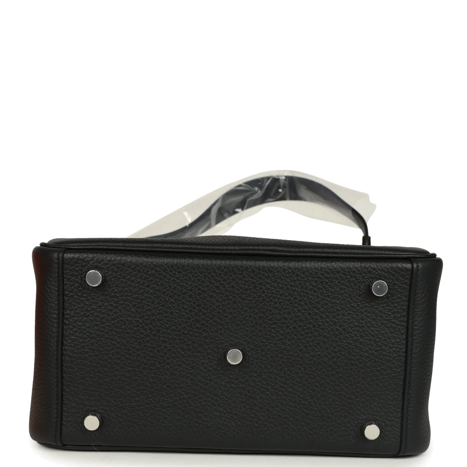Hermes Lindy 26 Black Clemence Palladium Hardware — фото 8